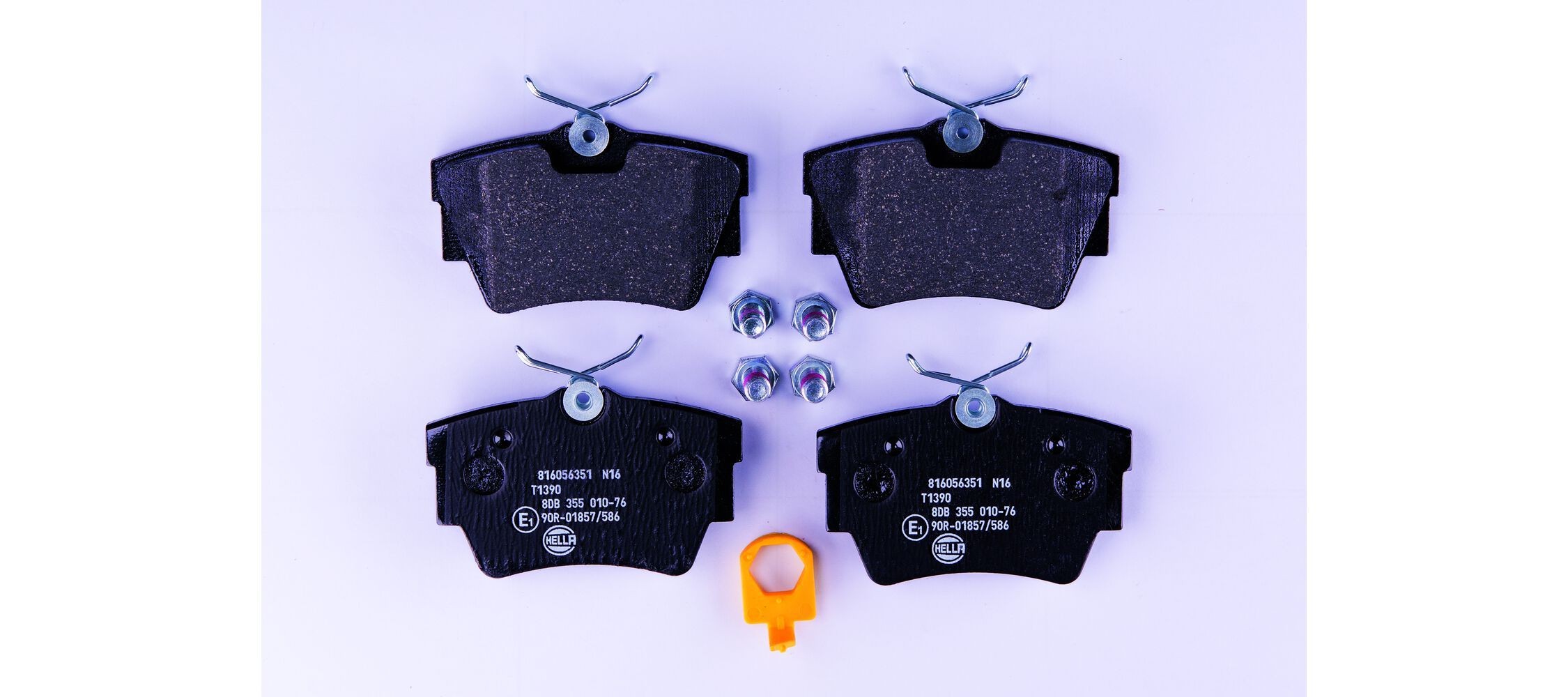 HELLA Kit pastiglie freni 8DB 355 010-761 8DB 355 010-761 Pastiglie freno sportive HELLA NISSAN X-TRAIL costo