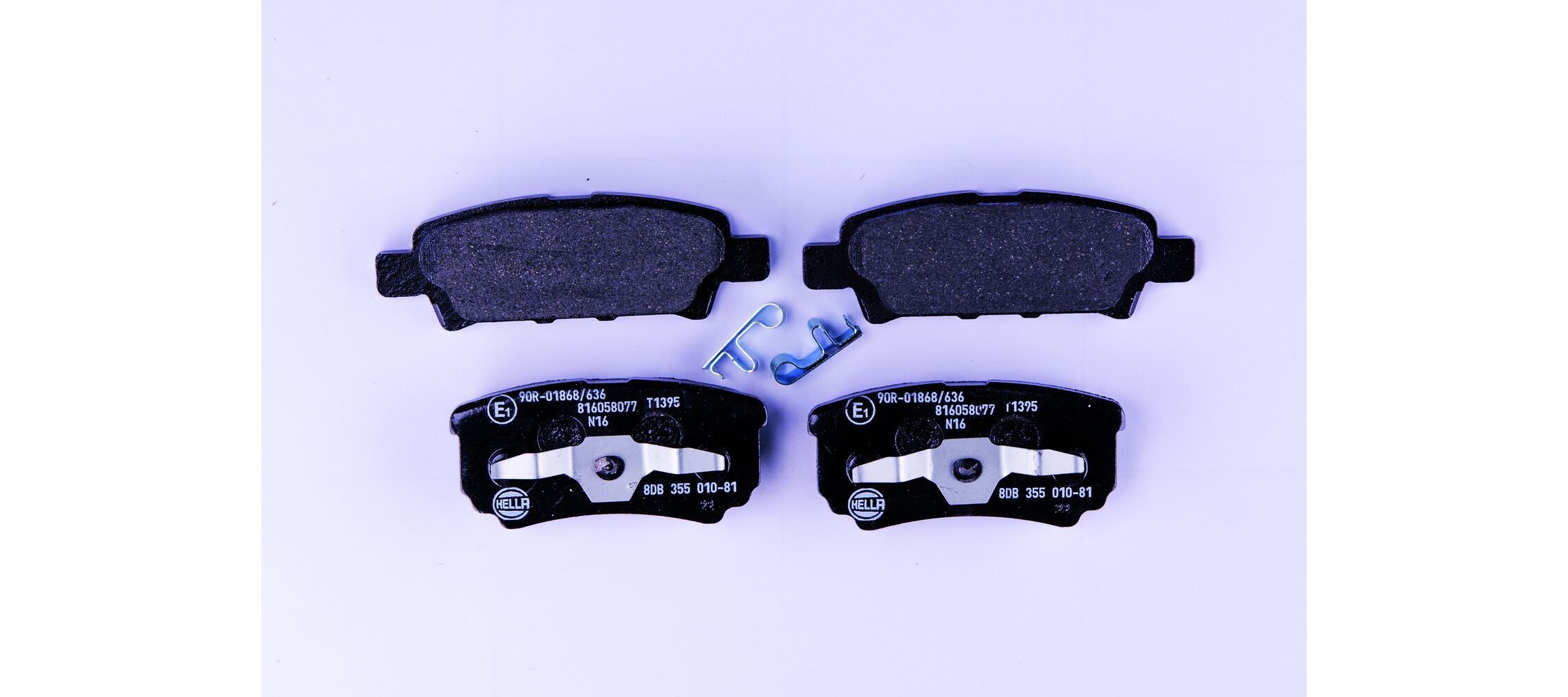 HELLA Brzdové doštičky/platničky 8DB 355 010-811 Športové brzdové doštičky HELLA Hyundai ix55 8DB 355 010-811