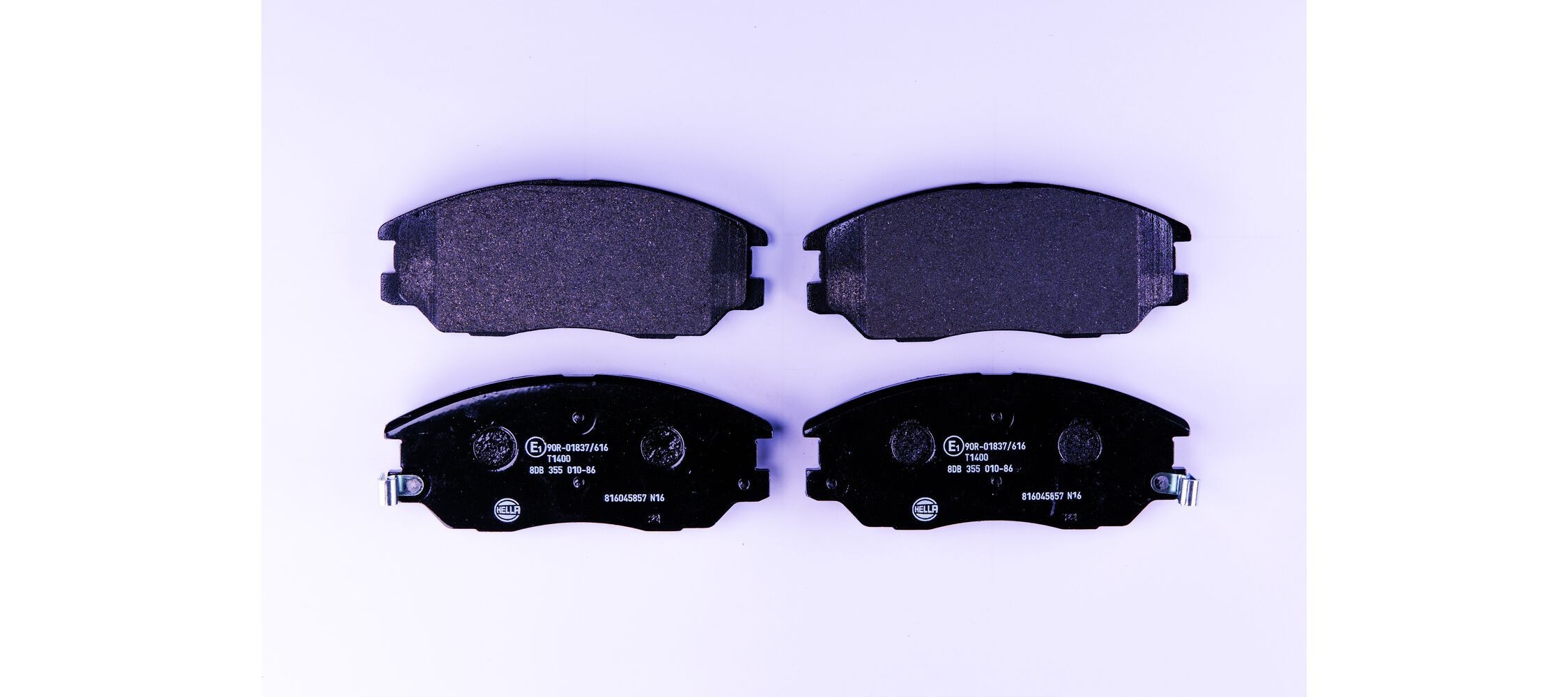 HELLA Kit pastiglie freni 8DB 355 010-861 HELLA 8DB 355 010-861 Kit pastiglie freni HYUNDAI Terracan (HP) 3.5 i V6 4WD 194 CV 2006