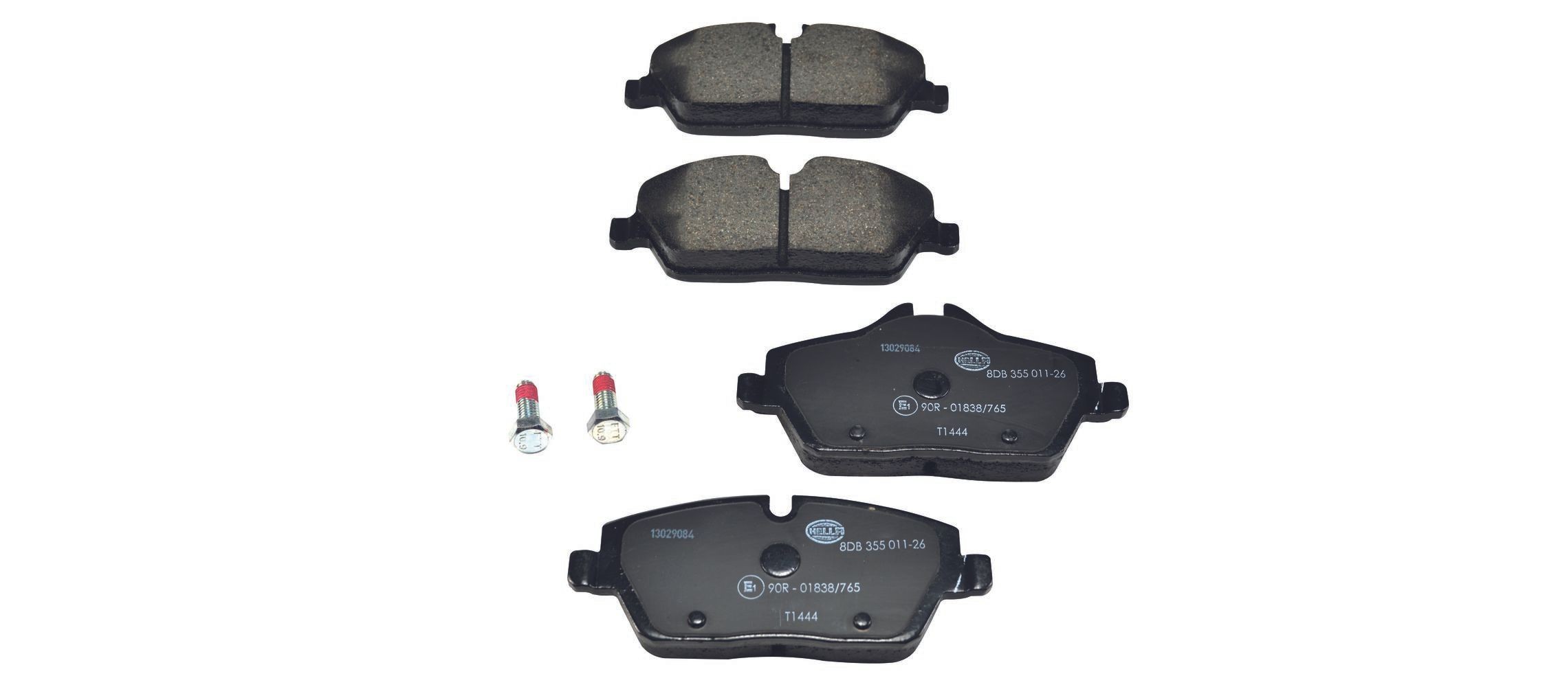HELLA Bremsbeläge 8DB 355 011-261 Bremsklötze HELLA BMW X3 8DB 355 011-261