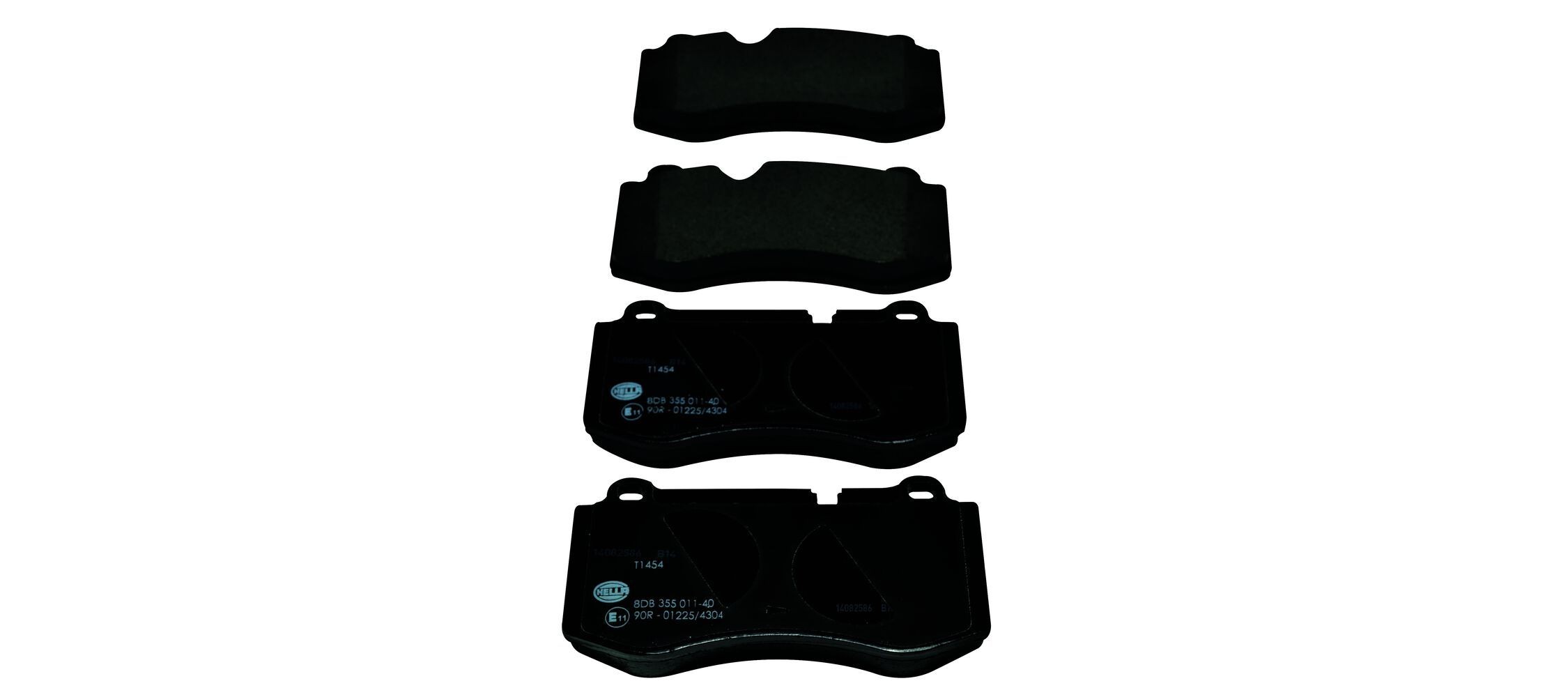 HELLA Kit pastiglie freni 8DB 355 011-401 8DB 355 011-401 costo Pastiglie freno sportive MERCEDES-BENZ Serie 124 HELLA