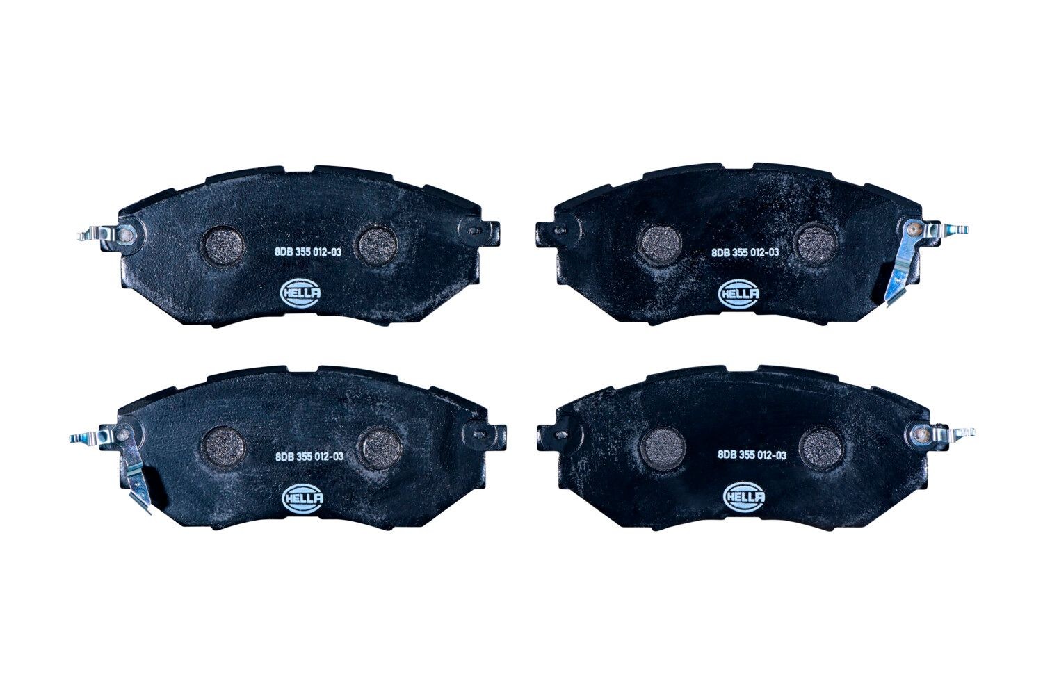 HELLA Brzdové doštičky/platničky 8DB 355 012-031 HELLA 8DB 355 012-031 Brzdové doštičky/platničky SUBARU Outback VI (BT) 2.5 AWD (BT9) 185 KS 2019