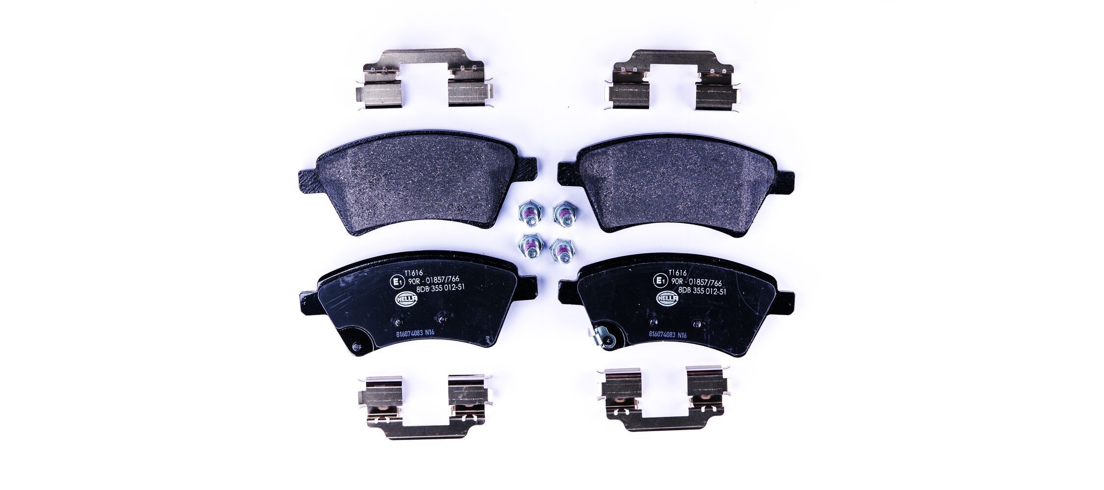 HELLA Bromsbelägg 8DB 355 012-511 HELLA 8DB 355 012-511 Bromsbelägg Suzuki SX4 Sedan original