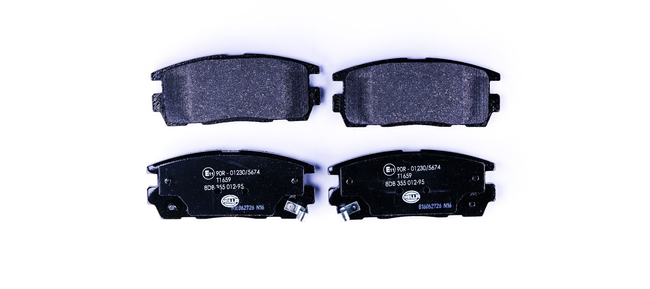 HELLA Kit pastiglie freni 8DB 355 012-951 8DB 355 012-951 costo Pastiglie freno sportive CHEVROLET CAPTIVA HELLA