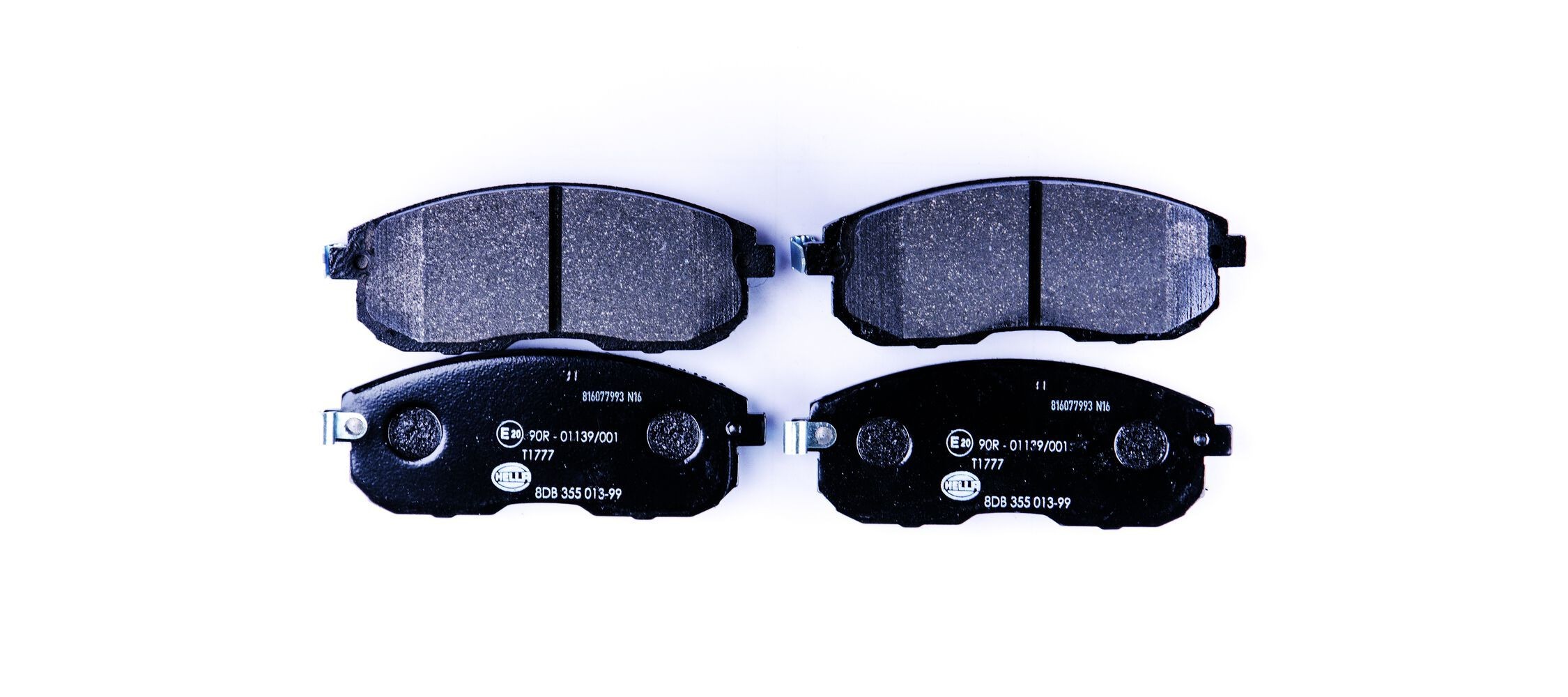 HELLA Remblokken 8DB 355 013-991 Nissan X-TRAIL Race-remblokken HELLA 8DB 355 013-991