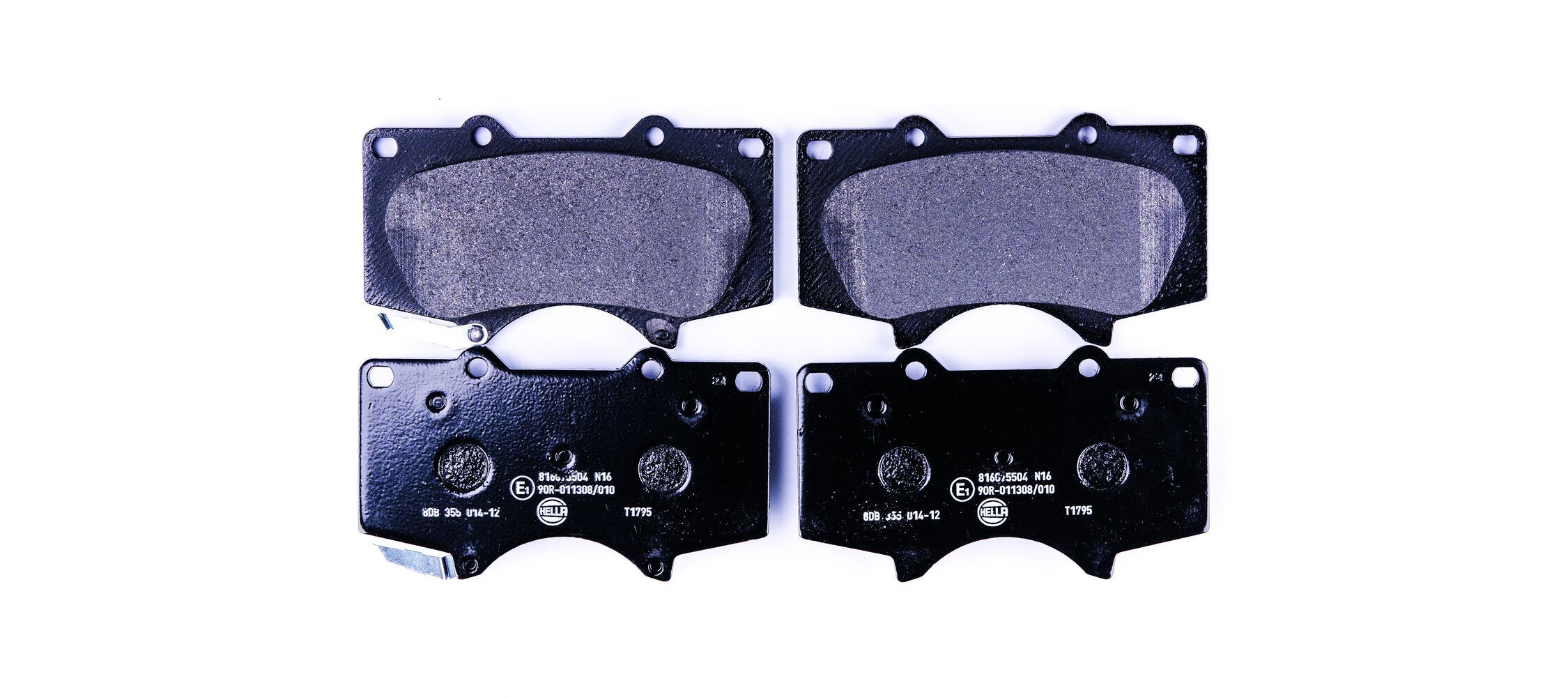 HELLA Bremsbeläge 8DB 355 014-121 8DB 355 014-121 Bremsbeläge HELLA TOYOTA Kosten