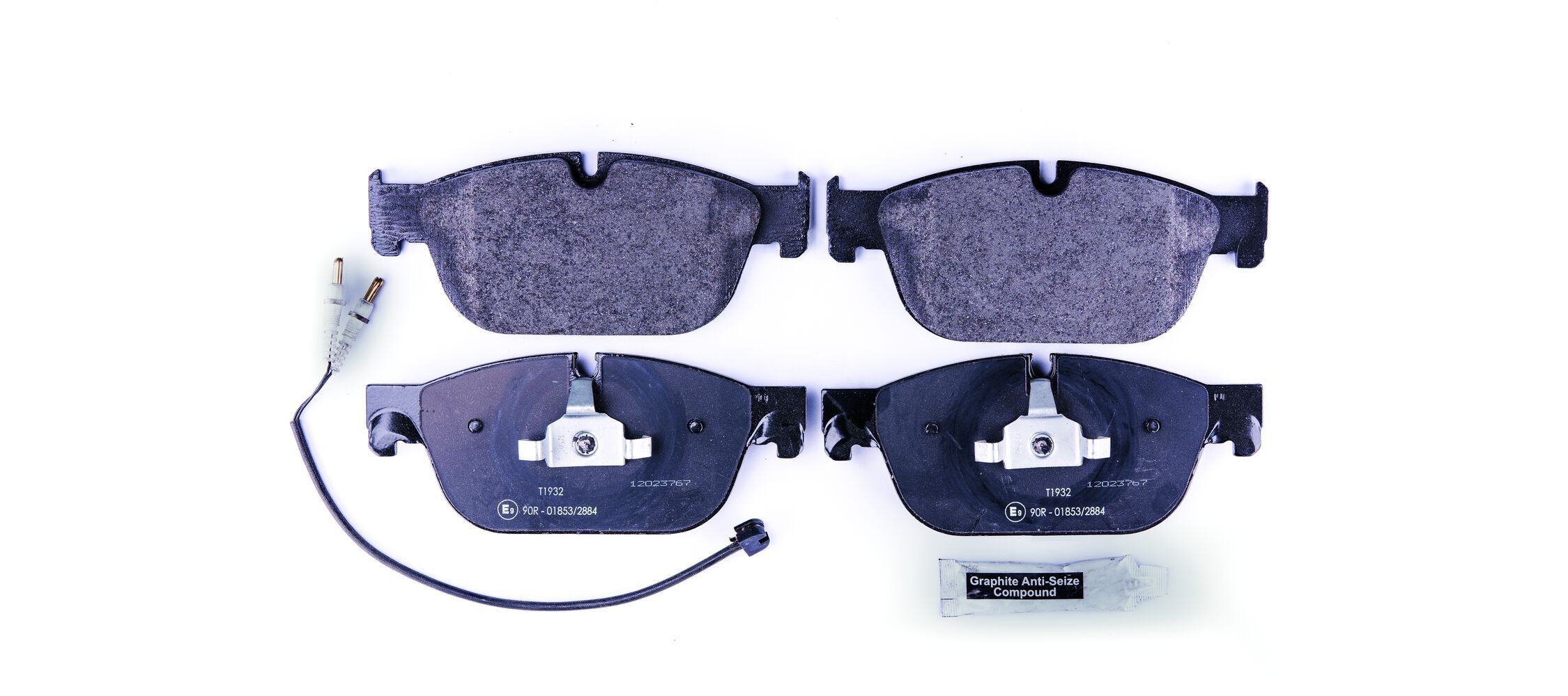 HELLA Bromsbelägg 8DB 355 015-061 8DB 355 015-061 HELLA bromskloss PEUGEOT 407