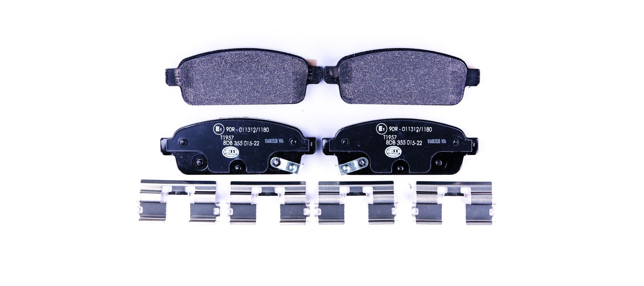 HELLA Kit pastiglie freni 8DB 355 015-221 8DB 355 015-221 costo Pastiglie freno sportive HELLA CHEVROLET CAPTIVA