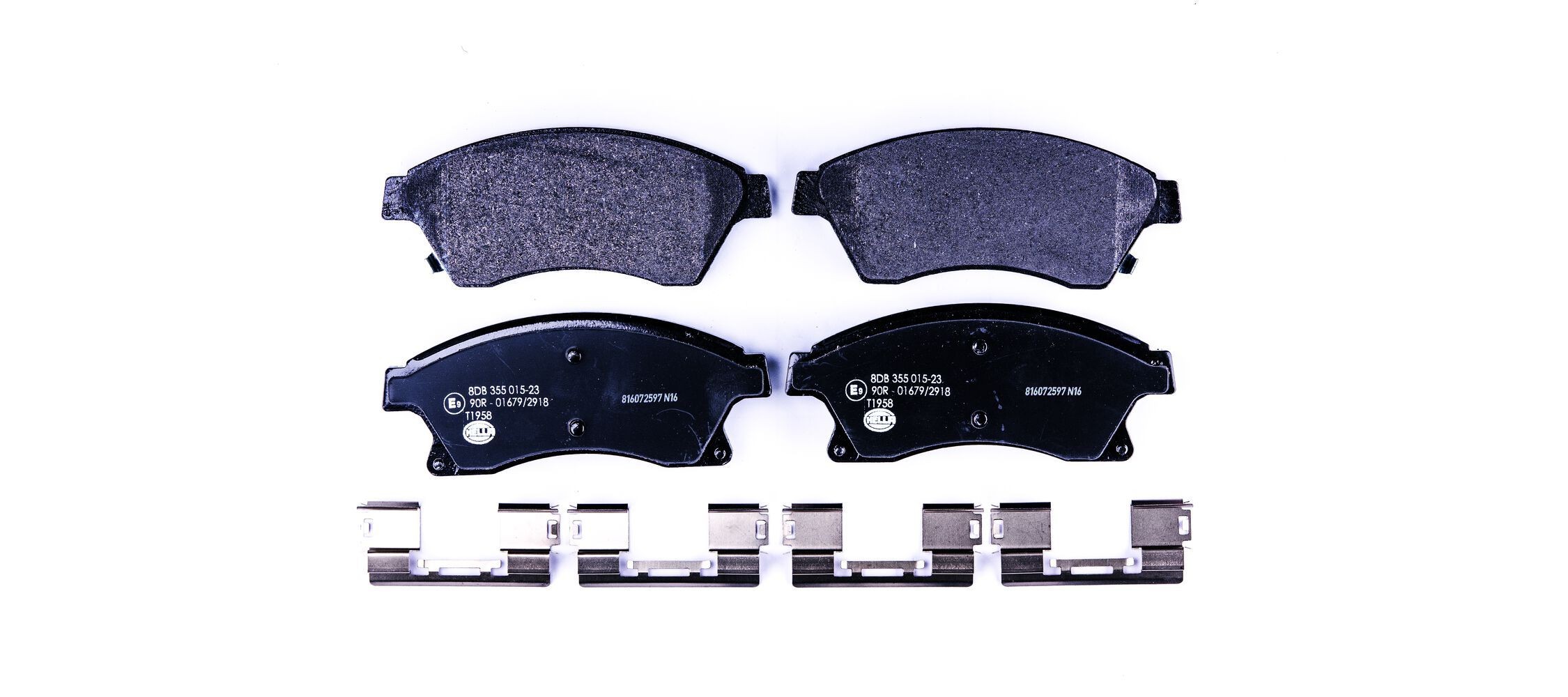 HELLA Kit pastiglie freni 8DB 355 015-231 8DB 355 015-231 costo Pastiglie freno sportive CHEVROLET CAPTIVA HELLA