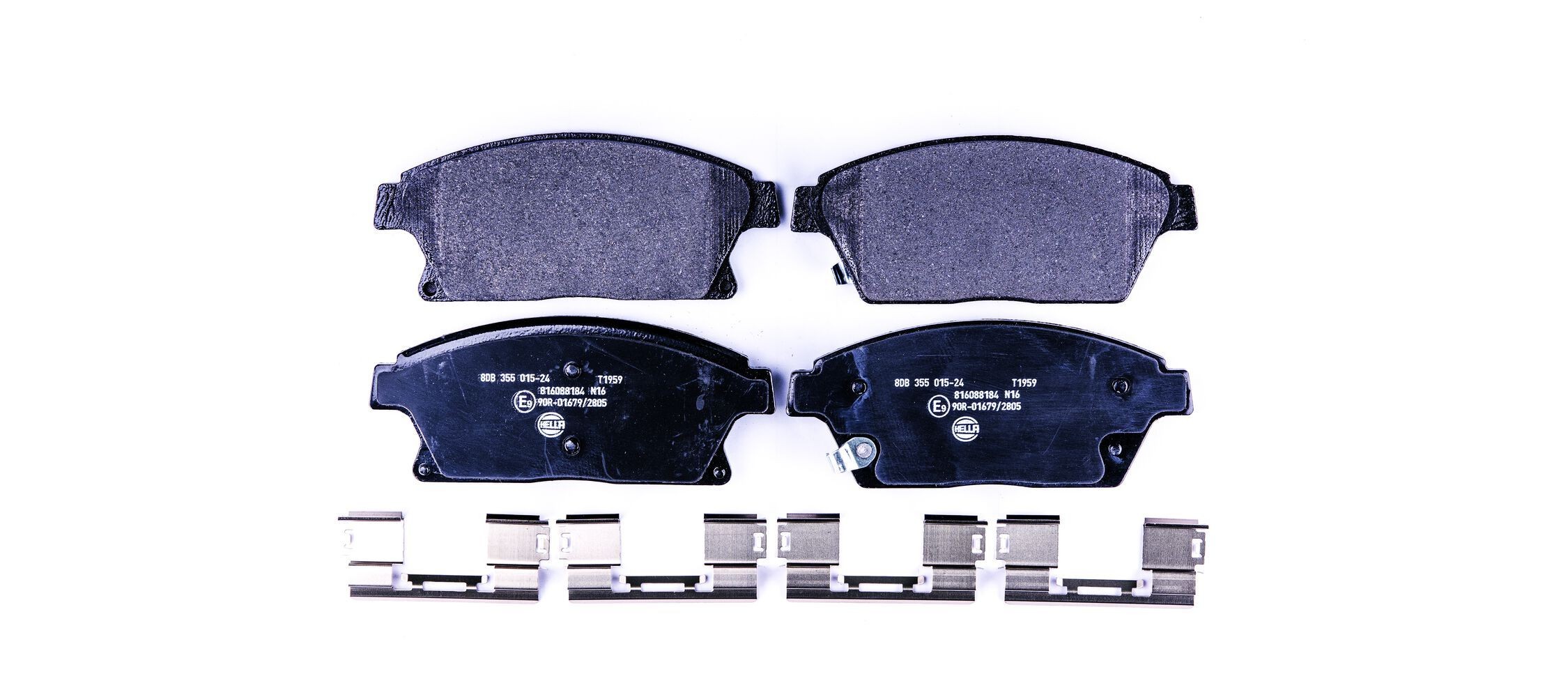 HELLA Brzdové doštičky/platničky 8DB 355 015-241 Športové brzdové doštičky HELLA Opel CORSA 8DB 355 015-241