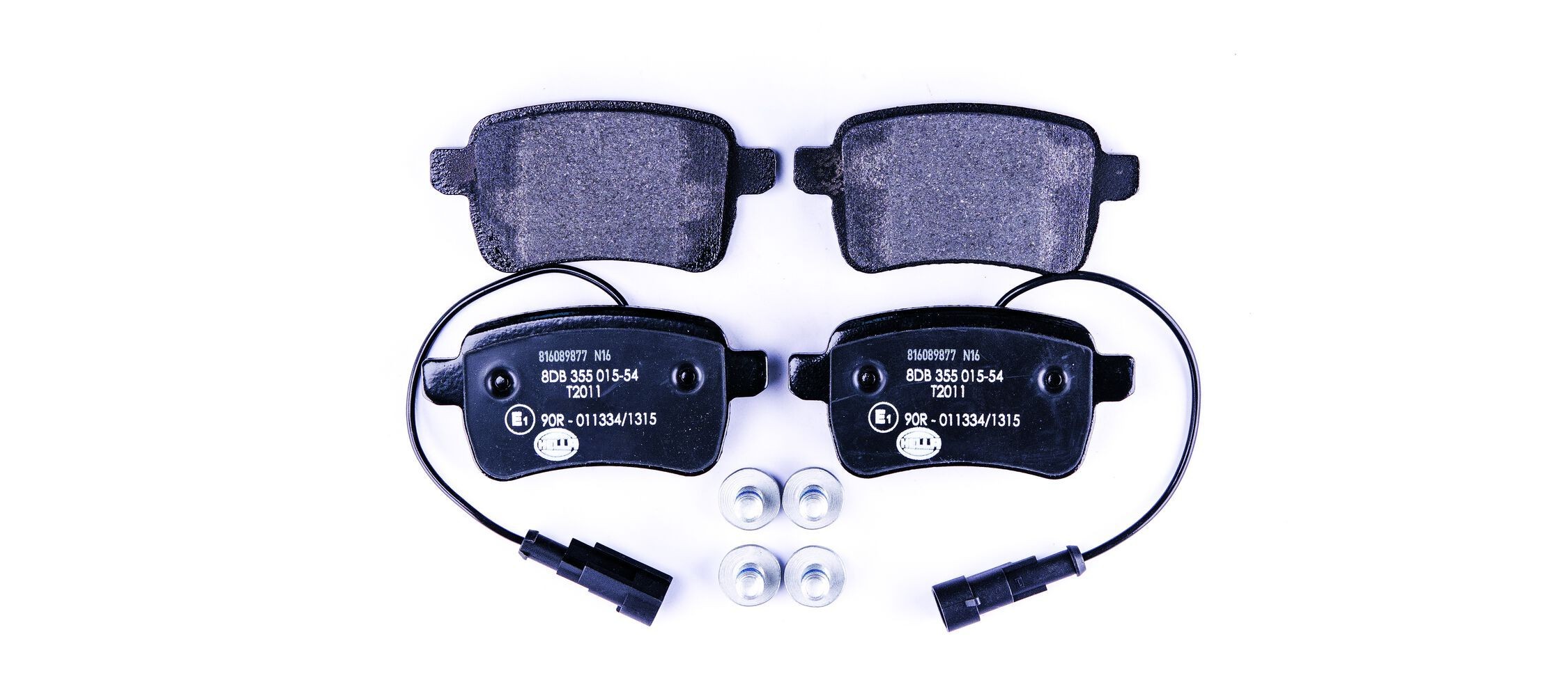 HELLA Kit pastiglie freni 8DB 355 015-541 8DB 355 015-541 costo Pastiglie dei freni HELLA ALFA ROMEO 159