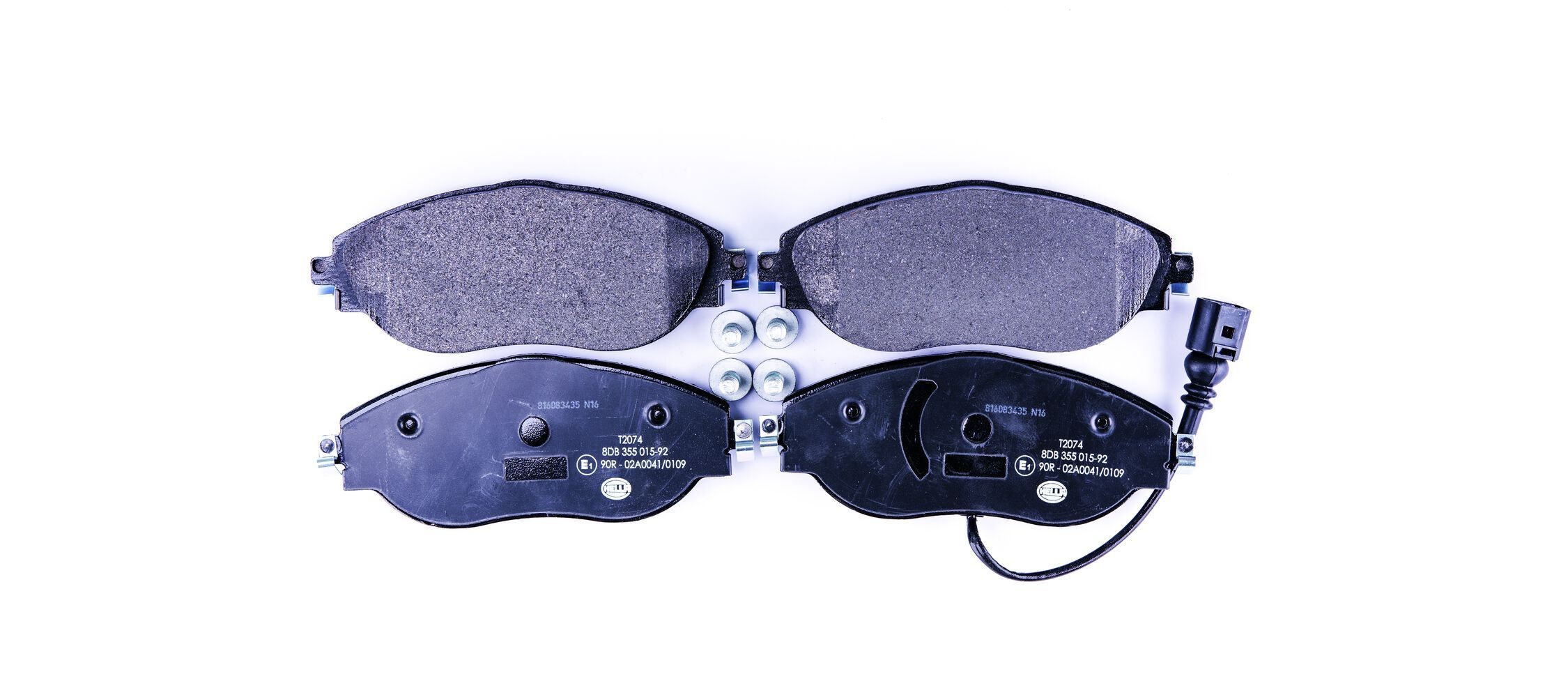 HELLA Brzdové doštičky/platničky 8DB 355 015-921 Športové brzdové doštičky HELLA Skoda CITIGO 8DB 355 015-921