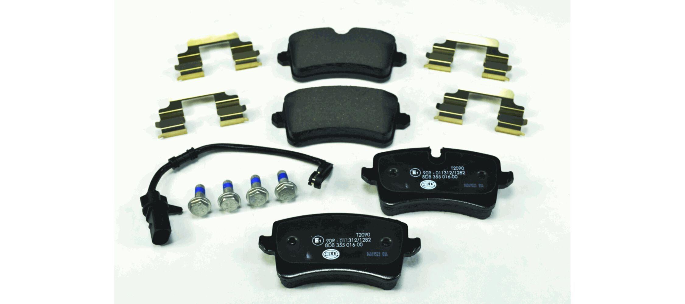 HELLA Bremseklodser 8DB 355 016-001 8DB 355 016-001 Sports bremseklodser HELLA AUDI COUPE