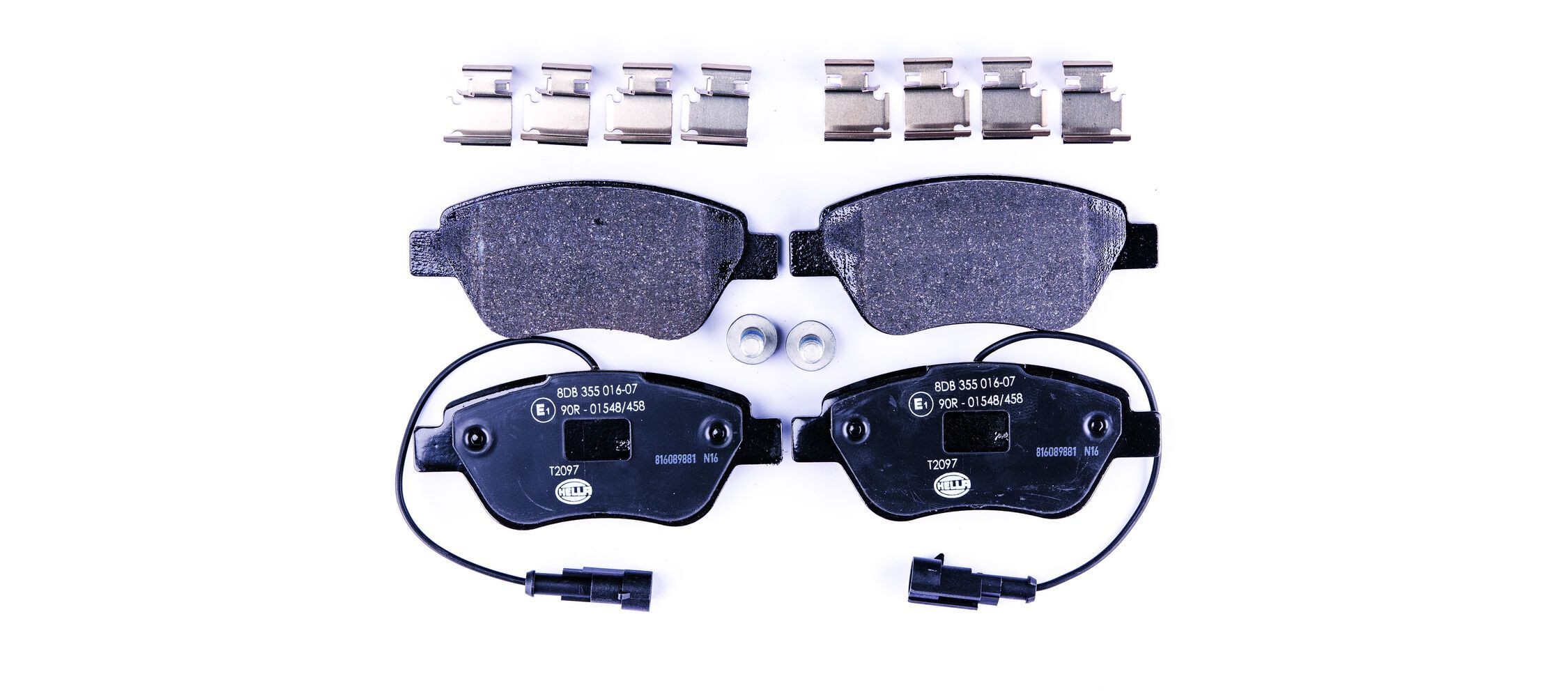 HELLA Kit pastiglie freni 8DB 355 016-071 8DB 355 016-071 costo Pastiglie dei freni HELLA ALFA ROMEO 159