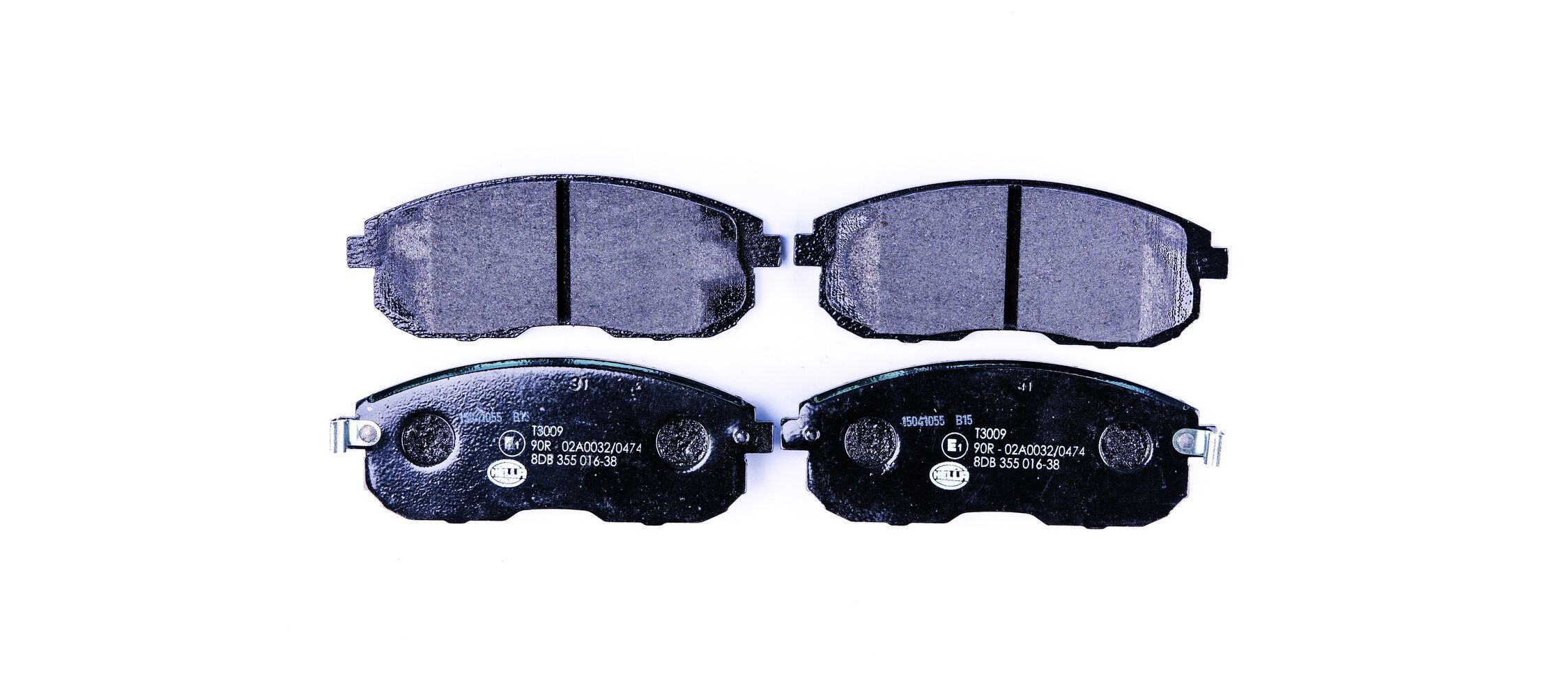 Bremseklodser HELLA 8DB 355 016-381 HELLA 8DB 355 016-381: Bremseklodssæt Nissan SENTRA 2009