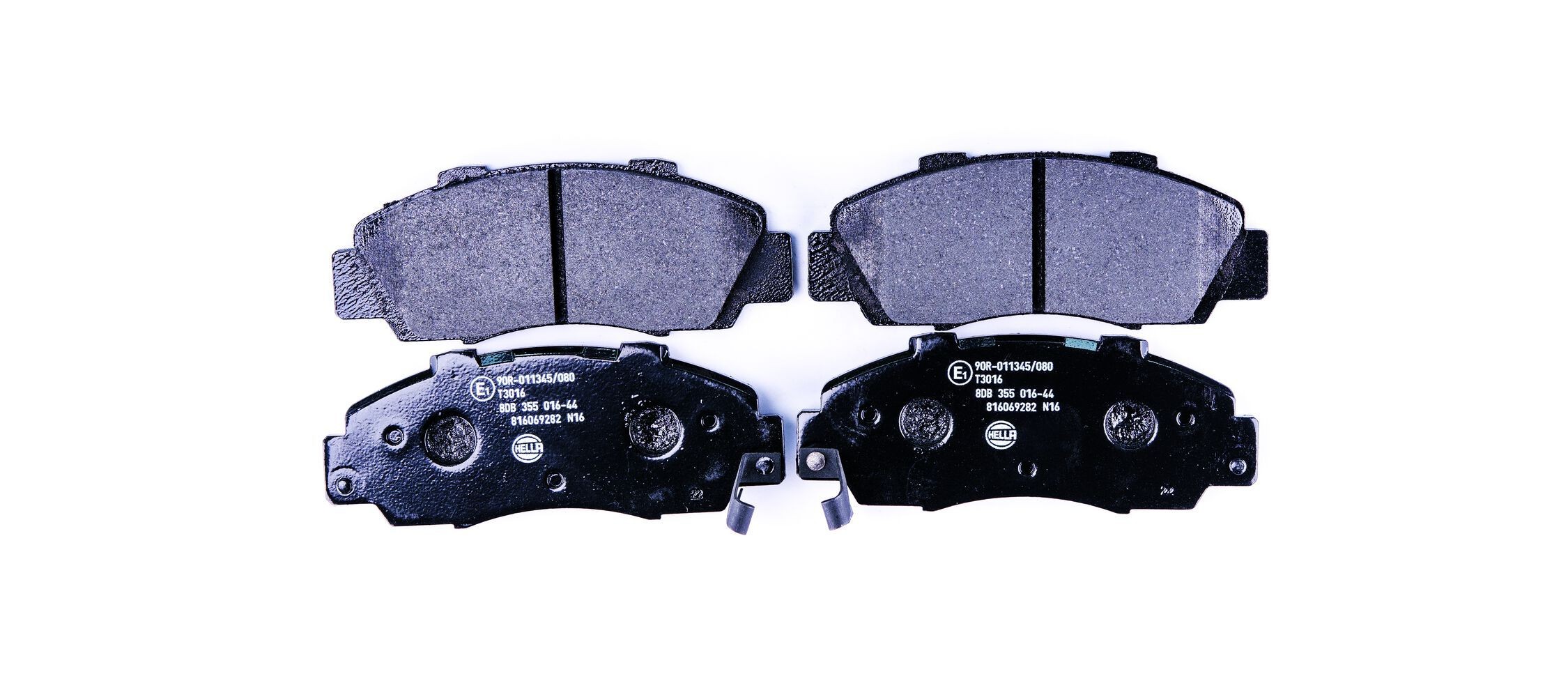 Pastilhas de travão HELLA 8DB 355 016-441 HELLA 8DB 355 016-441 Pastilha de travão HONDA STEPWGN 1999