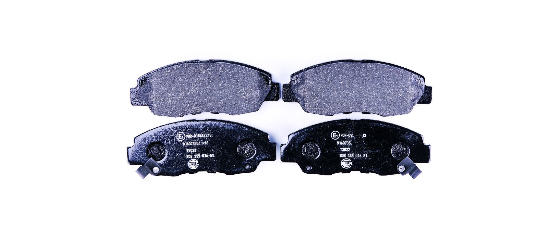 HELLA Bremseklodser 8DB 355 016-511 Sports bremseklodser HELLA Honda ACCORD 8DB 355 016-511