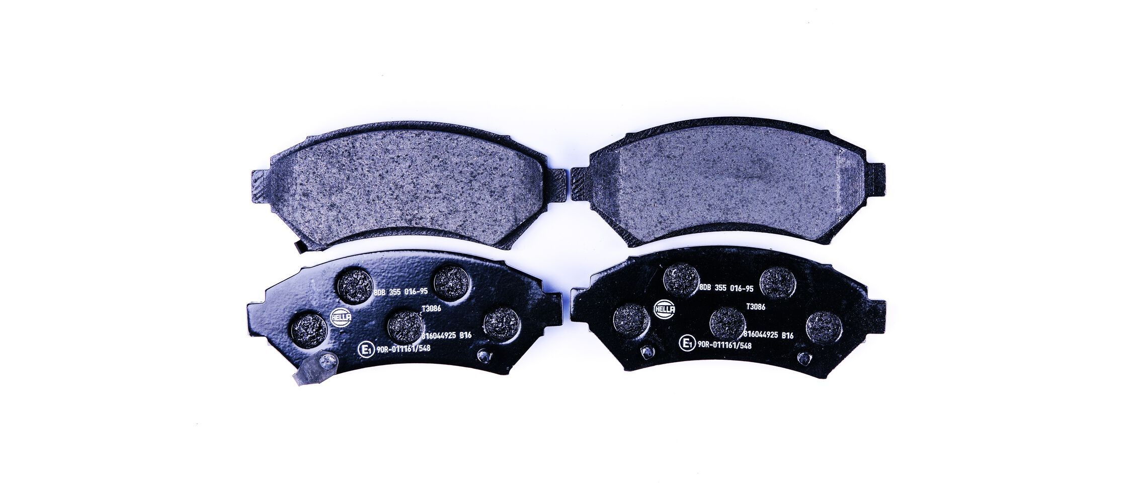 HELLA Brzdové doštičky/platničky 8DB 355 016-951 HELLA 8DB 355 016-951 Brzdové doštičky/platničky PONTIAC Montana II 3.9 243 KS 2005