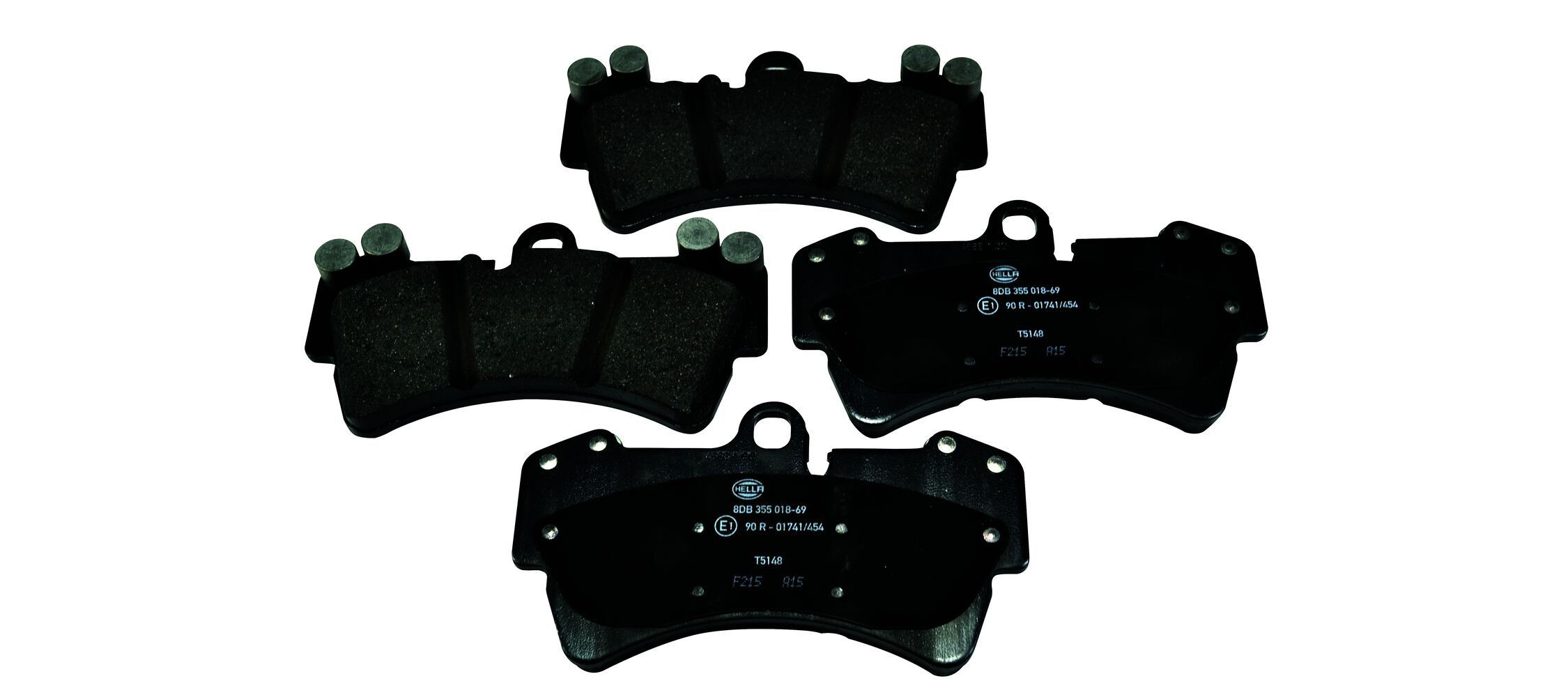 HELLA Bremsbeläge 8DB 355 018-691 8DB 355 018-691 Sportbremsbeläge HELLA PORSCHE Kosten