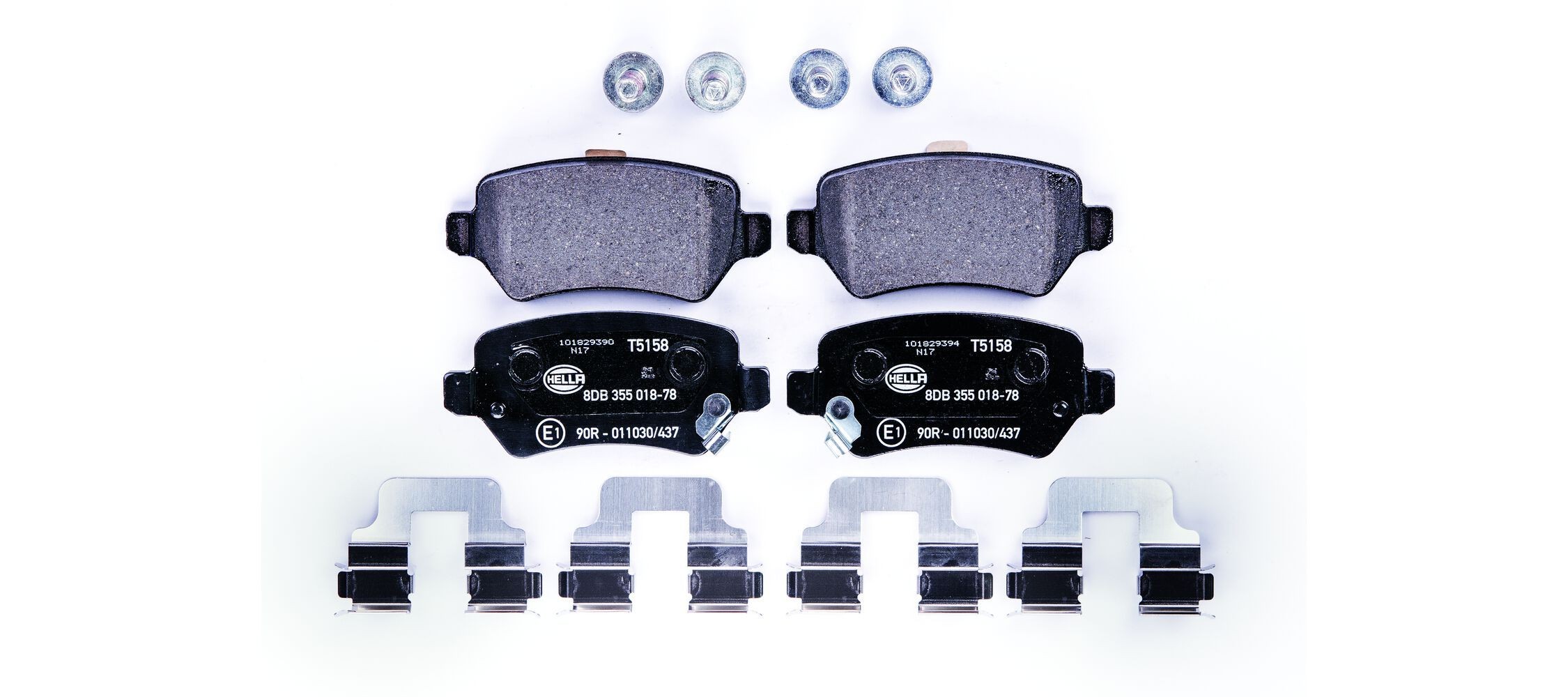 HELLA Kit pastiglie freni 8DB 355 018-781 8DB 355 018-781 Pastiglie freno sportive HELLA KIA PROCEED costo