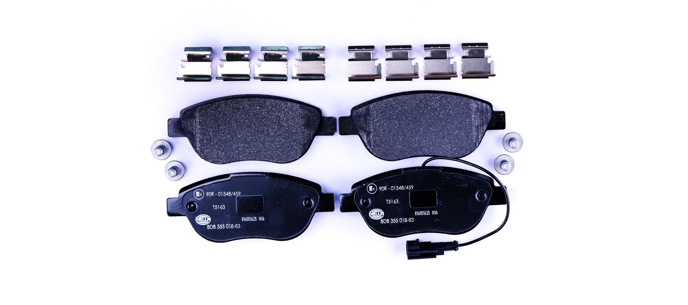 Bremseklosser HELLA 8DB 355 018-831 HELLA 8DB 355 018-831 Bremseklosser FIAT STILO 2009