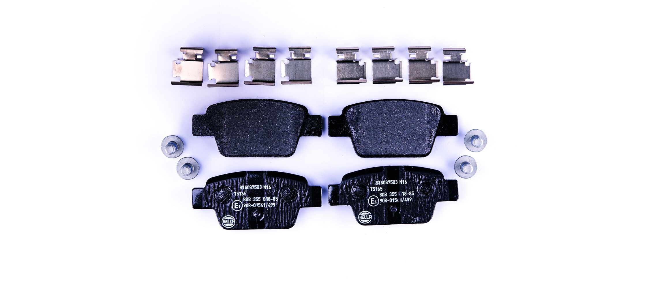 Plaquettes de frein HELLA 8DB 355 018-851 HELLA 8DB 355 018-851 Plaquettes FIAT STILO 2010