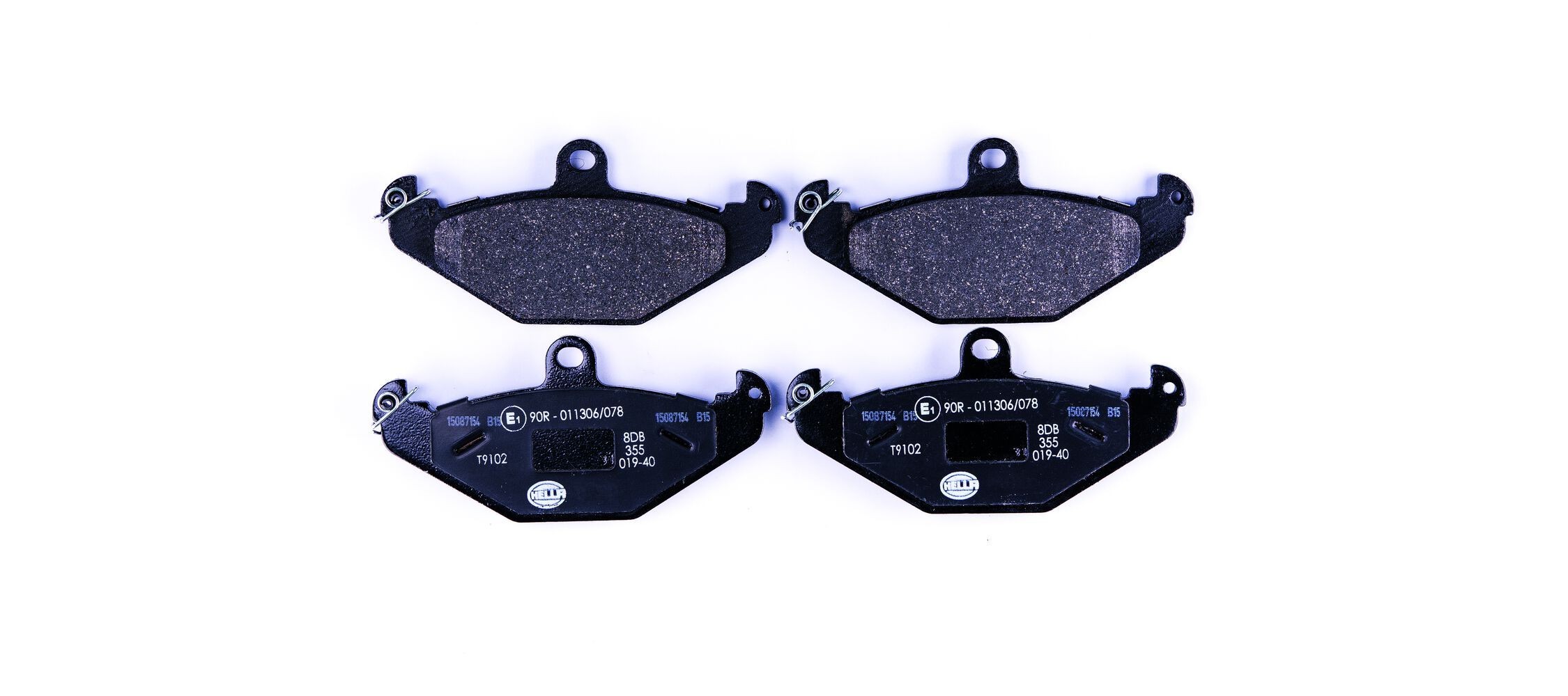 Brake pad set HELLA 8DB 355 019-401 HELLA 8DB 355 019-401 2023 LOTUS ELISE brake pads replacement