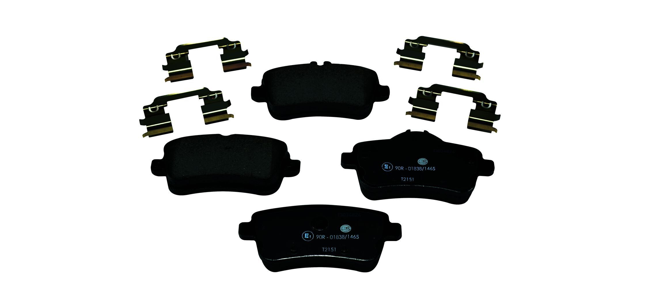 HELLA Brzdové doštičky/platničky 8DB 355 019-741 8DB 355 019-741 Športové brzdové doštičky HELLA MERCEDES-BENZ SLK