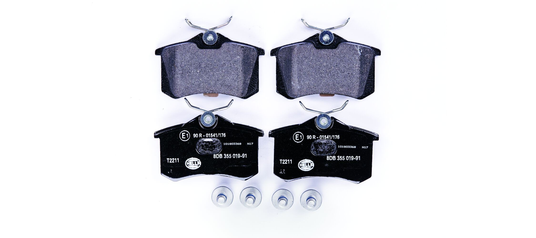 HELLA Plaquettes de frein 8DB 355 019-911 8DB 355 019-911 Plaquette de frein sport NISSAN X-TRAIL HELLA