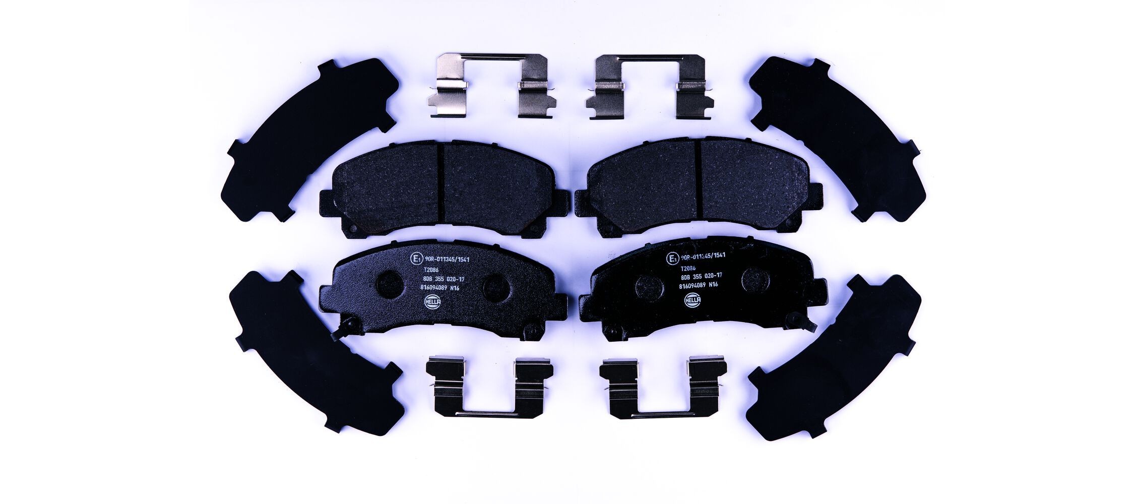 HELLA Kit pastiglie freni 8DB 355 020-171 8DB 355 020-171 Pastiglie freno sportive HELLA CHEVROLET CAPTIVA costo