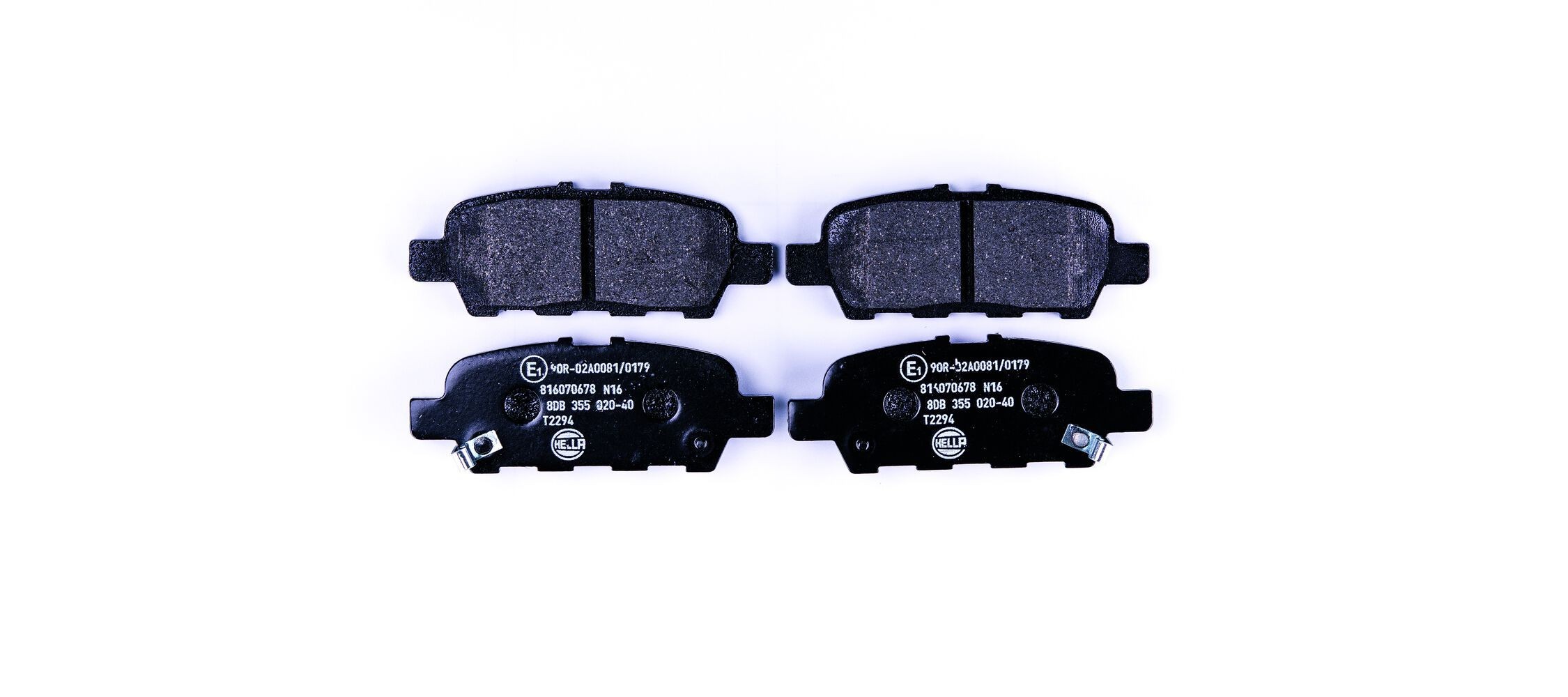 HELLA Jarrupalat, levyjarru 8DB 355 020-401 8DB 355 020-401 HELLA Jarrupalat RENAULT 21