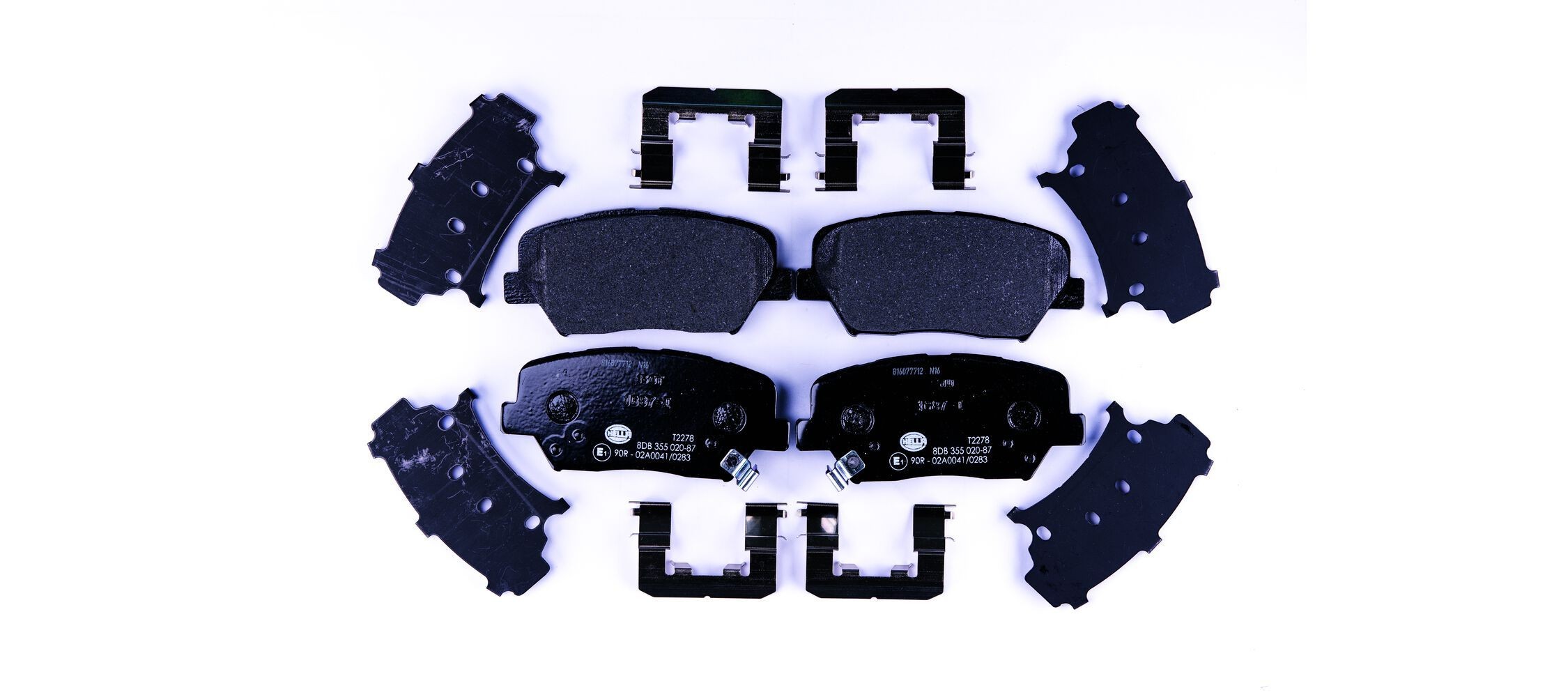 HELLA Brzdové doštičky/platničky 8DB 355 020-871 Doštičky HELLA ix35 8DB 355 020-871 lacné