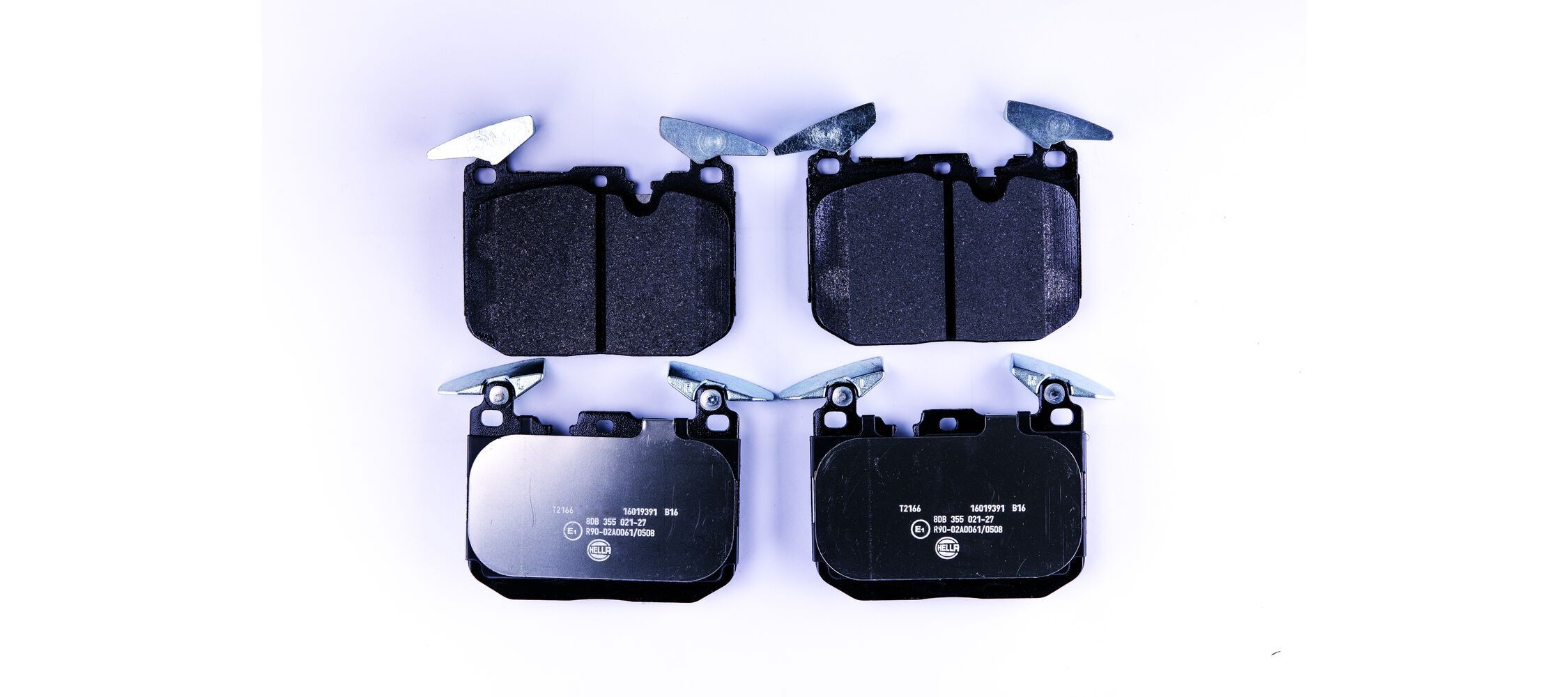 HELLA Bremsbeläge 8DB 355 021-271 Bremsbelagsatz Scheibenbremse HELLA X3 8DB 355 021-271 günstig