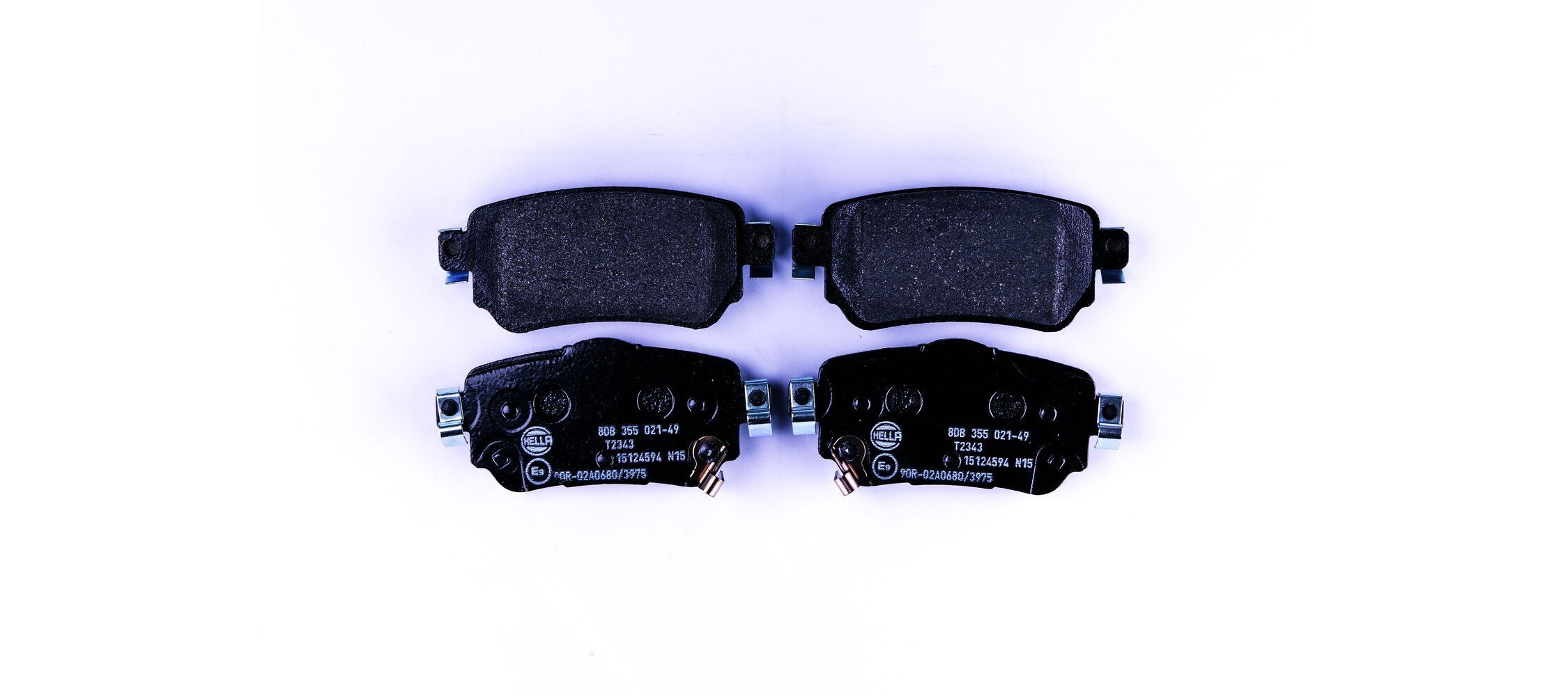 HELLA Jarrupalat, levyjarru 8DB 355 021-491 8DB 355 021-491 HELLA Etujarrupalat RENAULT 21