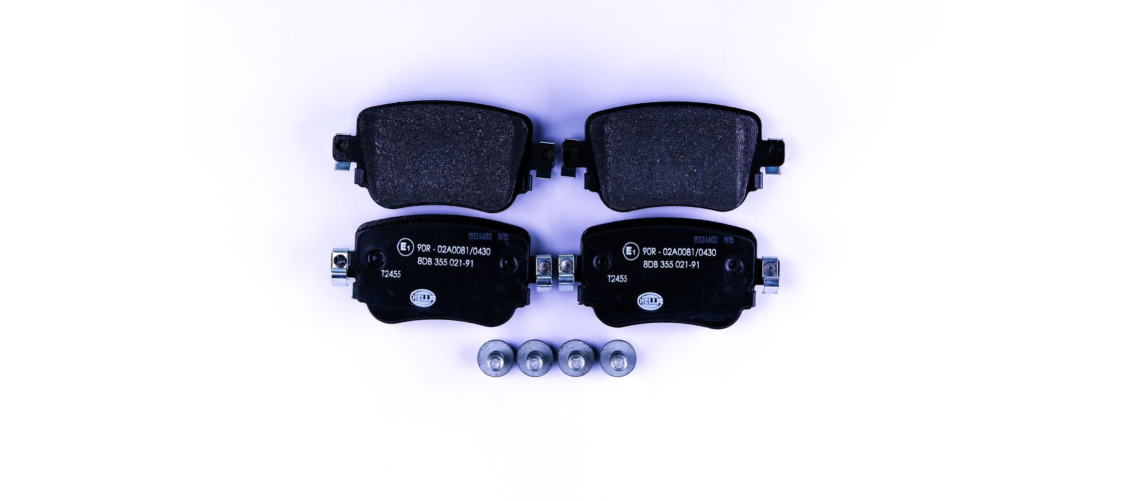 HELLA Plaquettes de frein 8DB 355 021-911 HELLA Plaquette de frein sport SEAT 8DB 355 021-911