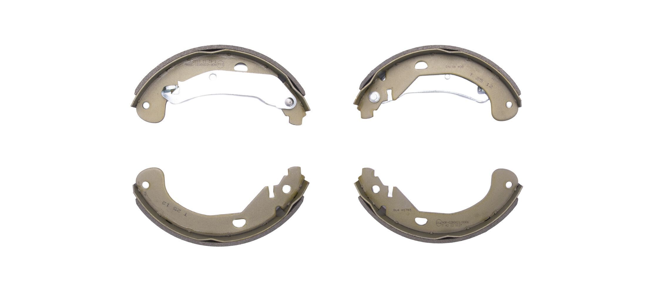 HELLA Bromsbacksats 8DB 355 022-031 8DB 355 022-031 HELLA bromsbackar CHEVROLET CORVETTE