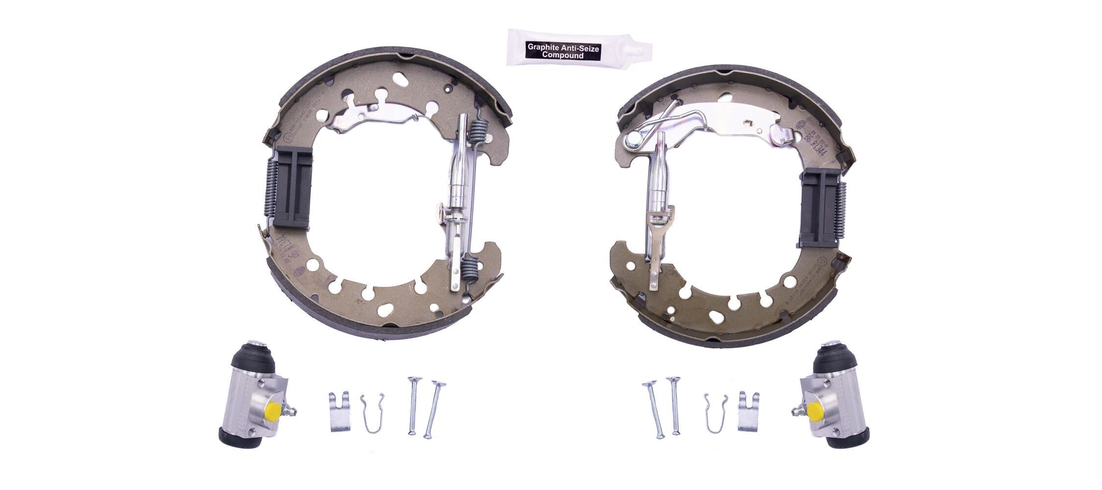 HELLA Pidurikomplekt, trummelpidur 8DB 355 022-971 8DB 355 022-971 Shoe Kit Pro Pidurikomplekt, trummelpidur FIAT GRANDE PUNTO HELLA