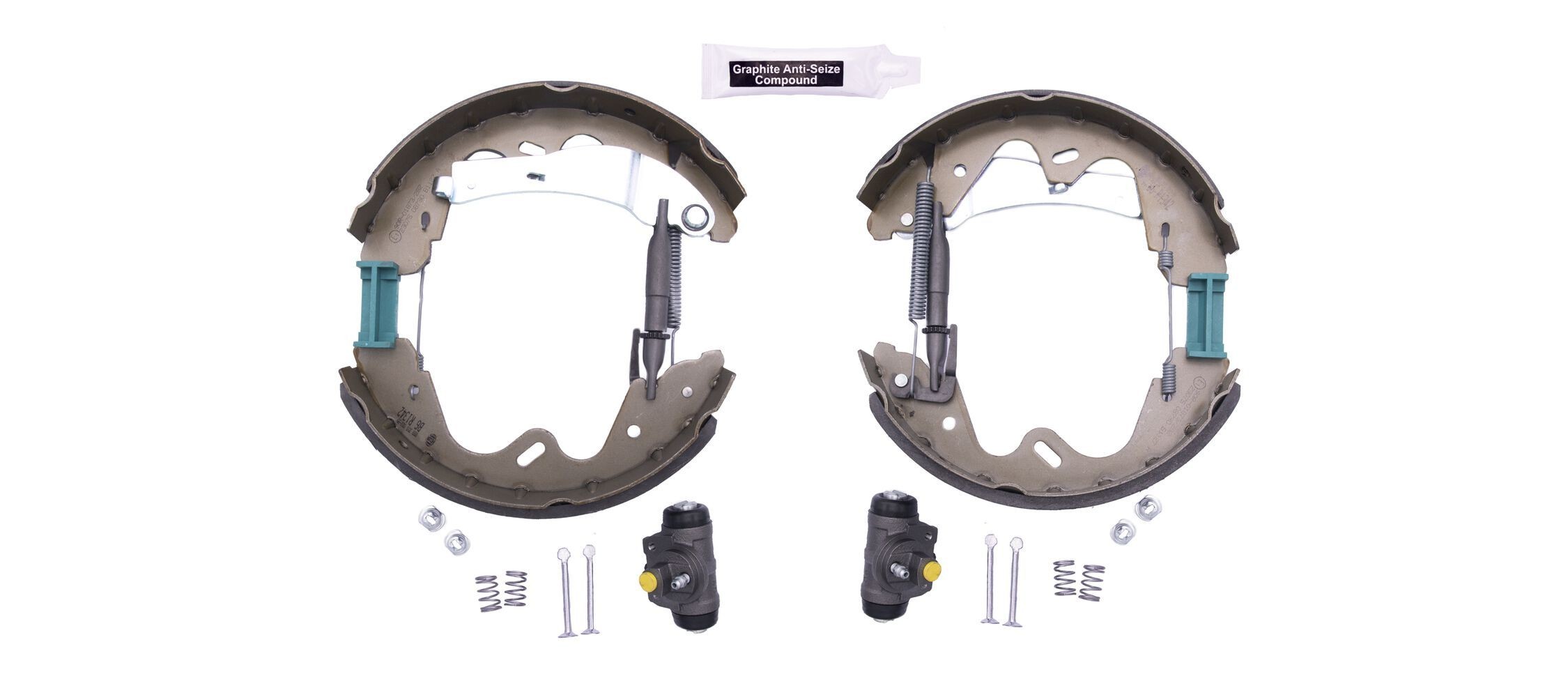 HELLA Bremsesæt, trommelbremser 8DB 355 022-991 Bremsesæt, trommelbremser HELLA Volvo V70 Shoe Kit Pro 8DB 355 022-991