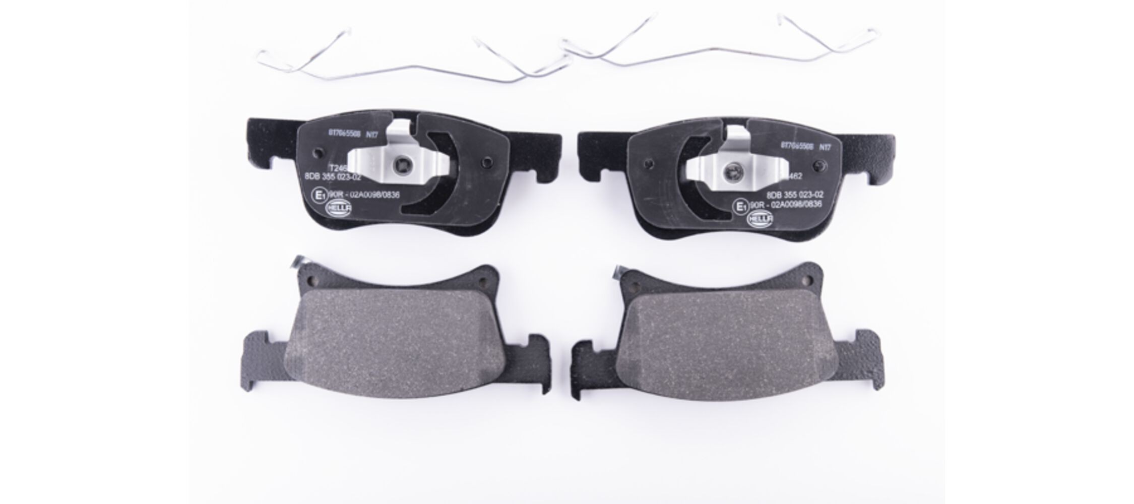 Bremseklodser HELLA 8DB 355 023-021 HELLA 8DB 355 023-021: Klodser Opel ADAM 2015