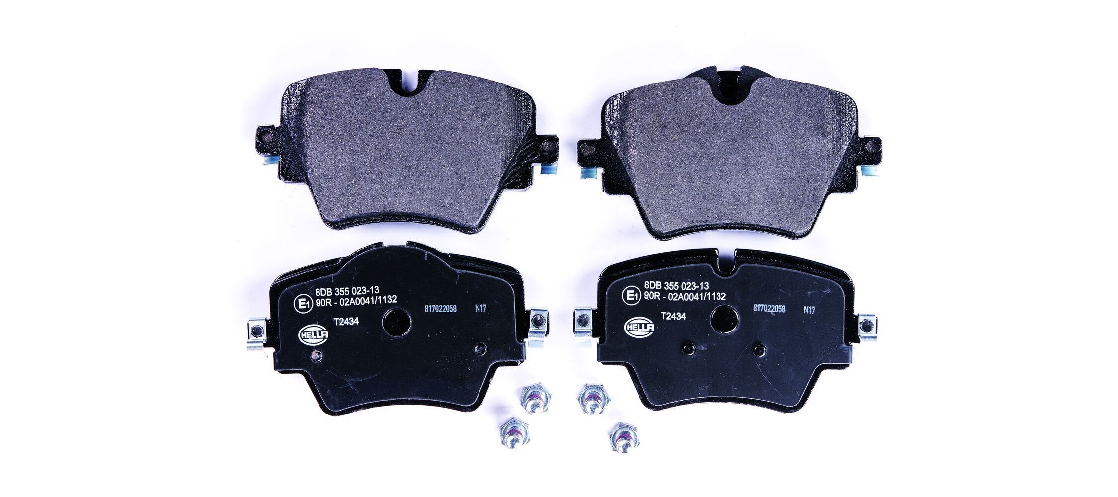 HELLA Brake pad set 8DB 355 023-131 Toyota RAV4 HELLA brake pads 8DB355023131