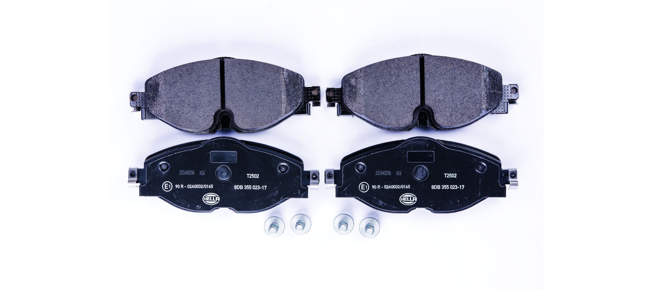 HELLA Pastilhas de travão 8DB 355 023-171 HELLA Jogo de pastilhas para travão de disco SKODA 8DB 355 023-171