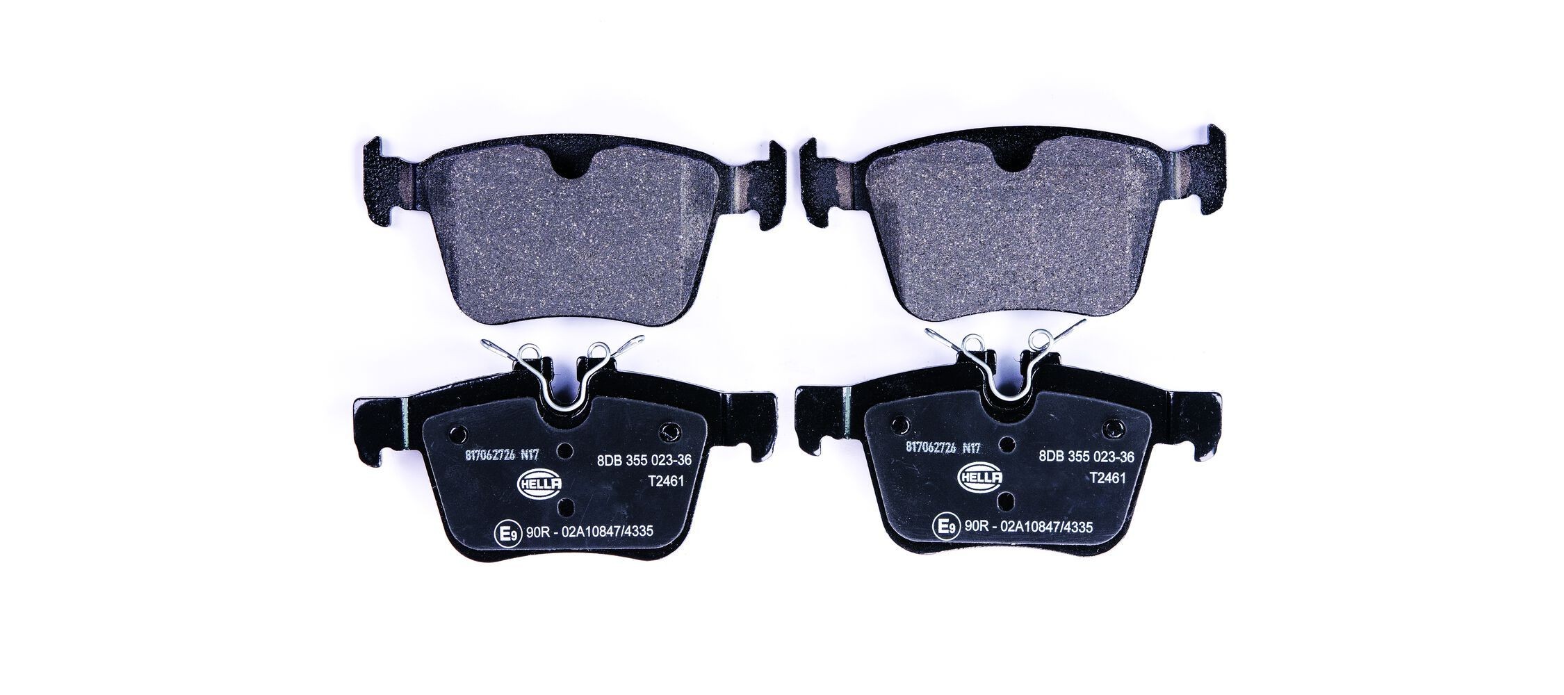 HELLA Brake pad set 8DB 355 023-361 Volvo XC70 HELLA racing brake pads 8DB355023361