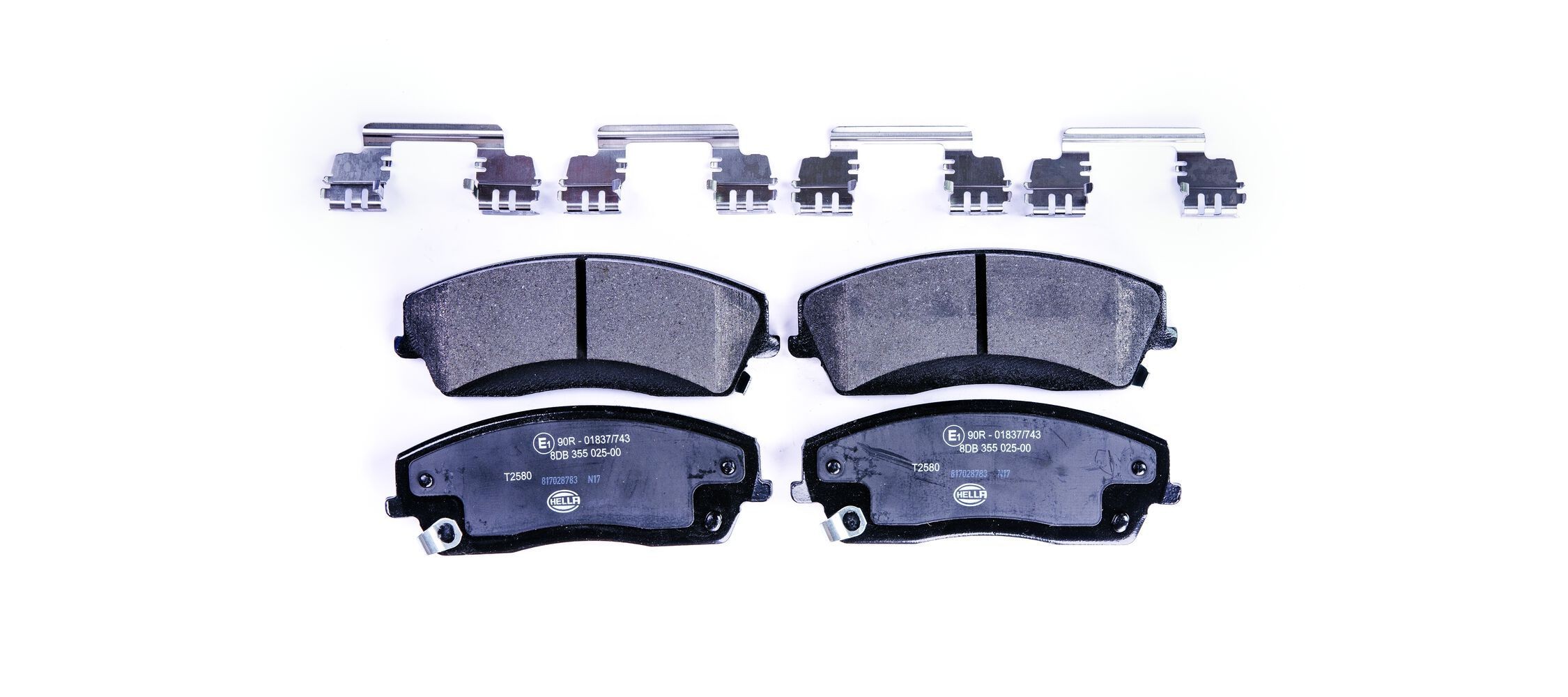 HELLA Kit pastiglie freni 8DB 355 025-001 8DB 355 025-001 costo Pastiglie freno sportive HELLA CHRYSLER VOYAGER