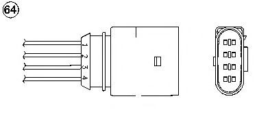 NGK Lambdasonde 1627 Oxygen Sensor NGK IMPALA 1627 günstig