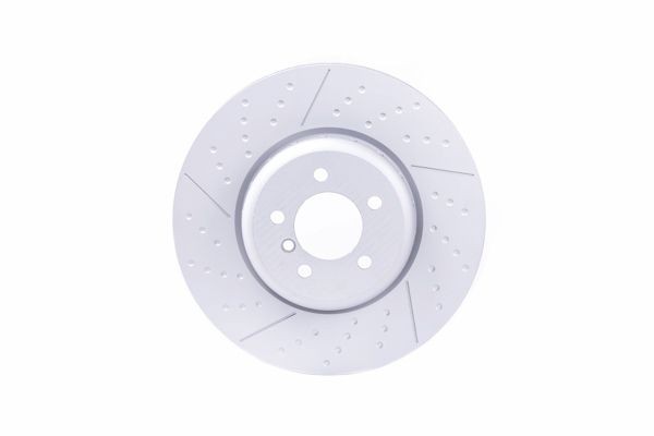 HELLA Brake disc 8DD 355 120-771 BMW 6 Series HELLA performance brake discs 8DD355120771