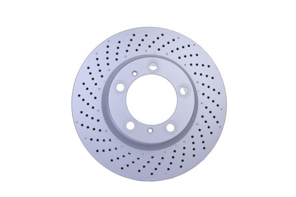 HELLA Bremseskive 8DD 355 125-021 8DD 355 125-021 Bremseskiver HELLA PORSCHE 944
