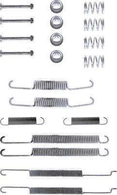 HELLA Tilbehørsett, bremsesko 8DZ 355 200-291 Tilbehørsett bremsesko HELLA TOURAN 8DZ 355 200-291 billige