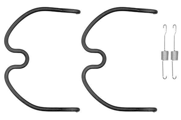 HELLA Kit d'accessoires, mâchoire de frein 8DZ 355 200-851 8DZ 355 200-851 Kit d'accessoires frein de stationnement SUBARU XV HELLA