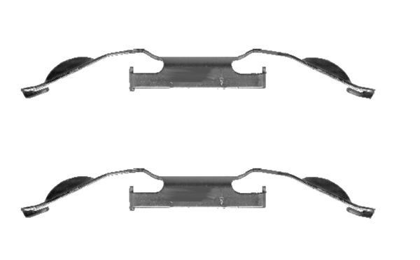 HELLA Toebehoren 8DZ 355 201-271 8DZ 355 201-271 Remklauw reparatieset HELLA MERCEDES-BENZ CLS