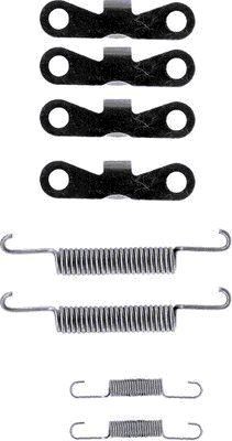 HELLA Kit d'accessoires, mâchoires de frein de stationnement 8DZ 355 201-751 8DZ 355 201-751 Kit d'accessoires frein de stationnement VOLVO C30 HELLA